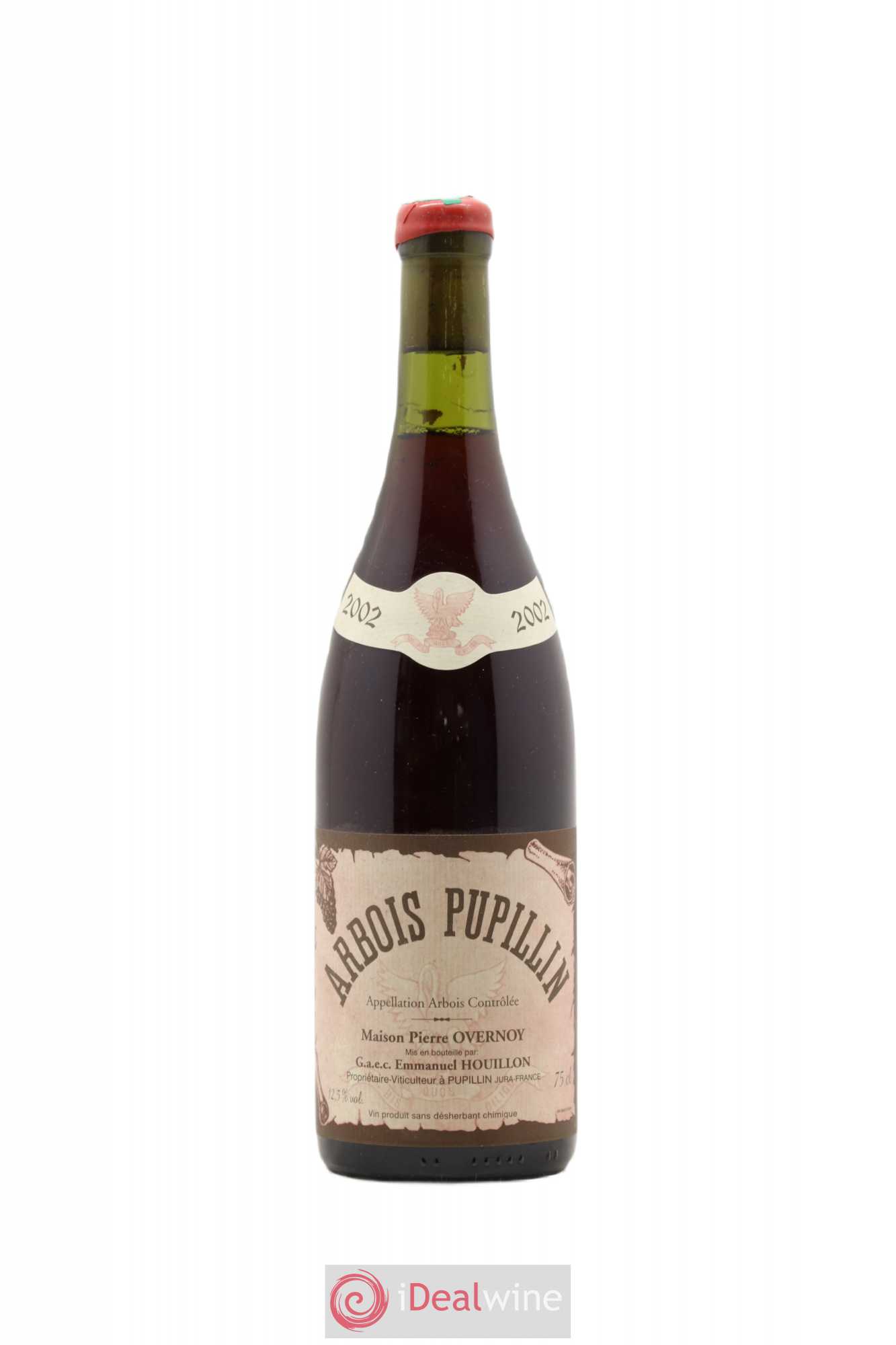 Arbois-Pupillin Poulsard (cire rouge) Overnoy-Houillon (Domaine) 2002 - Lot de 1 bouteille - 0