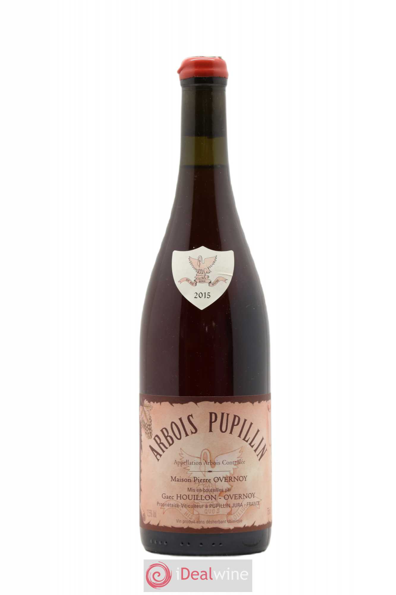 Arbois-Pupillin Poulsard (cire rouge) Overnoy-Houillon (Domaine) 2015 - Lot de 1 bouteille - 0