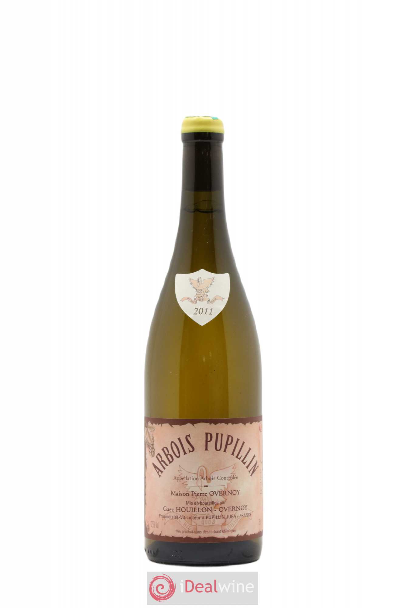 Arbois-Pupillin Savagnin élevage prolongé (cire jaune) Overnoy-Houillon (Domaine) 2011 - Lot de 1 bouteille - 0
