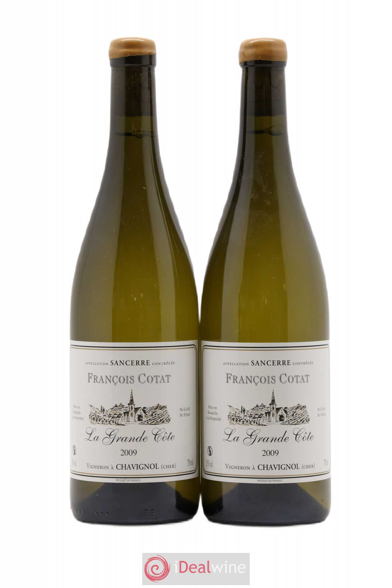 Sancerre La Grande Côte François Cotat 2009 - Lot de 2 bouteilles - 0
