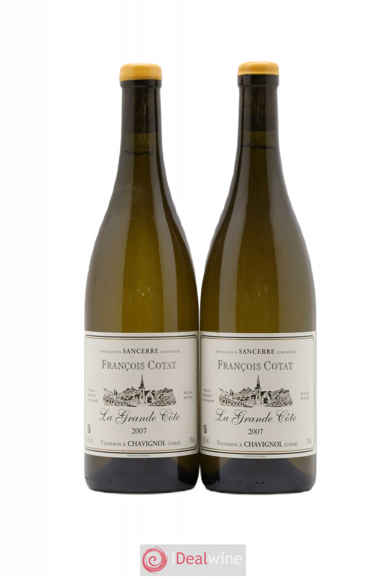 Sancerre La Grande Côte François Cotat 2007 - Lot de 2 bouteilles - 0