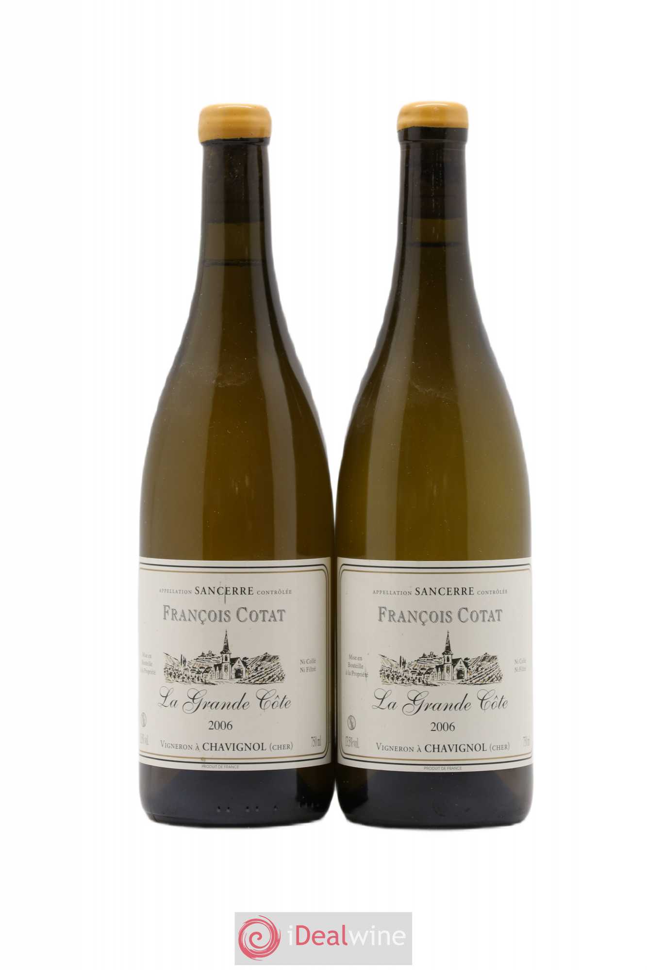 Sancerre La Grande Côte François Cotat 2006 - Lot de 2 bouteilles - 0