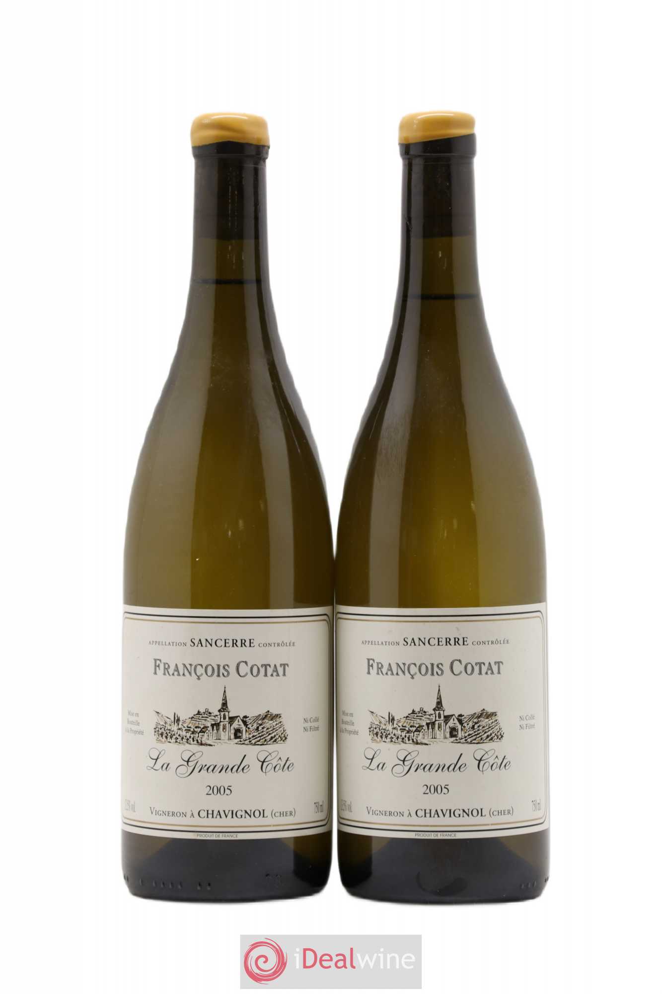 Sancerre La Grande Côte François Cotat 2005 - Lot de 2 bouteilles - 0