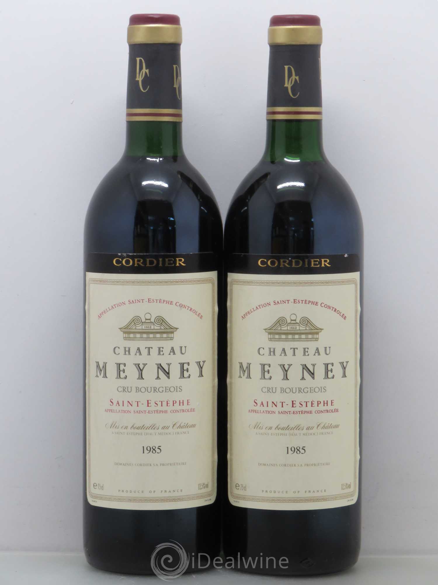 Château Meyney 1985 - Lot de 2 bouteilles - 0