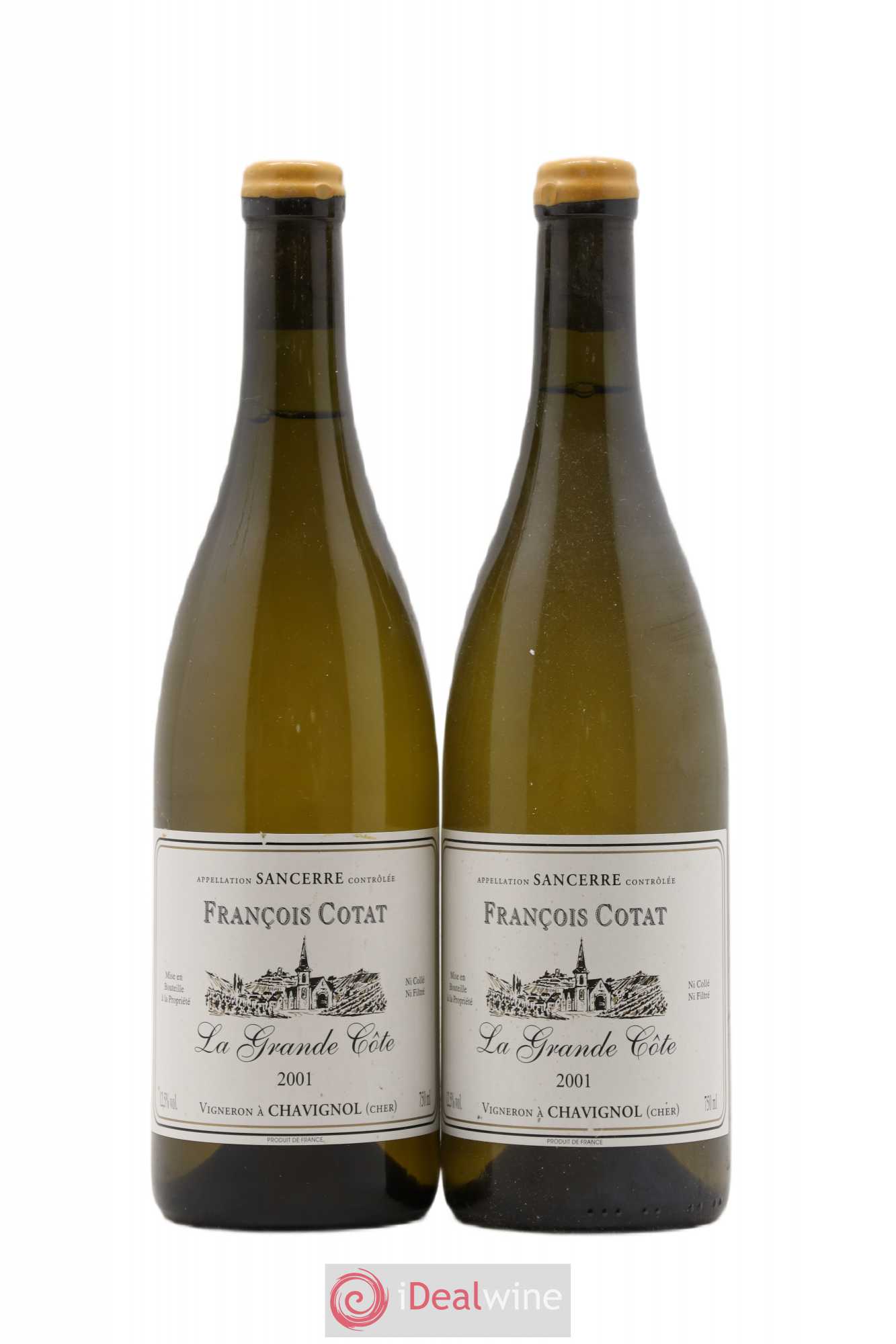 Sancerre La Grande Côte François Cotat 2001 - Lot de 2 bouteilles - 0