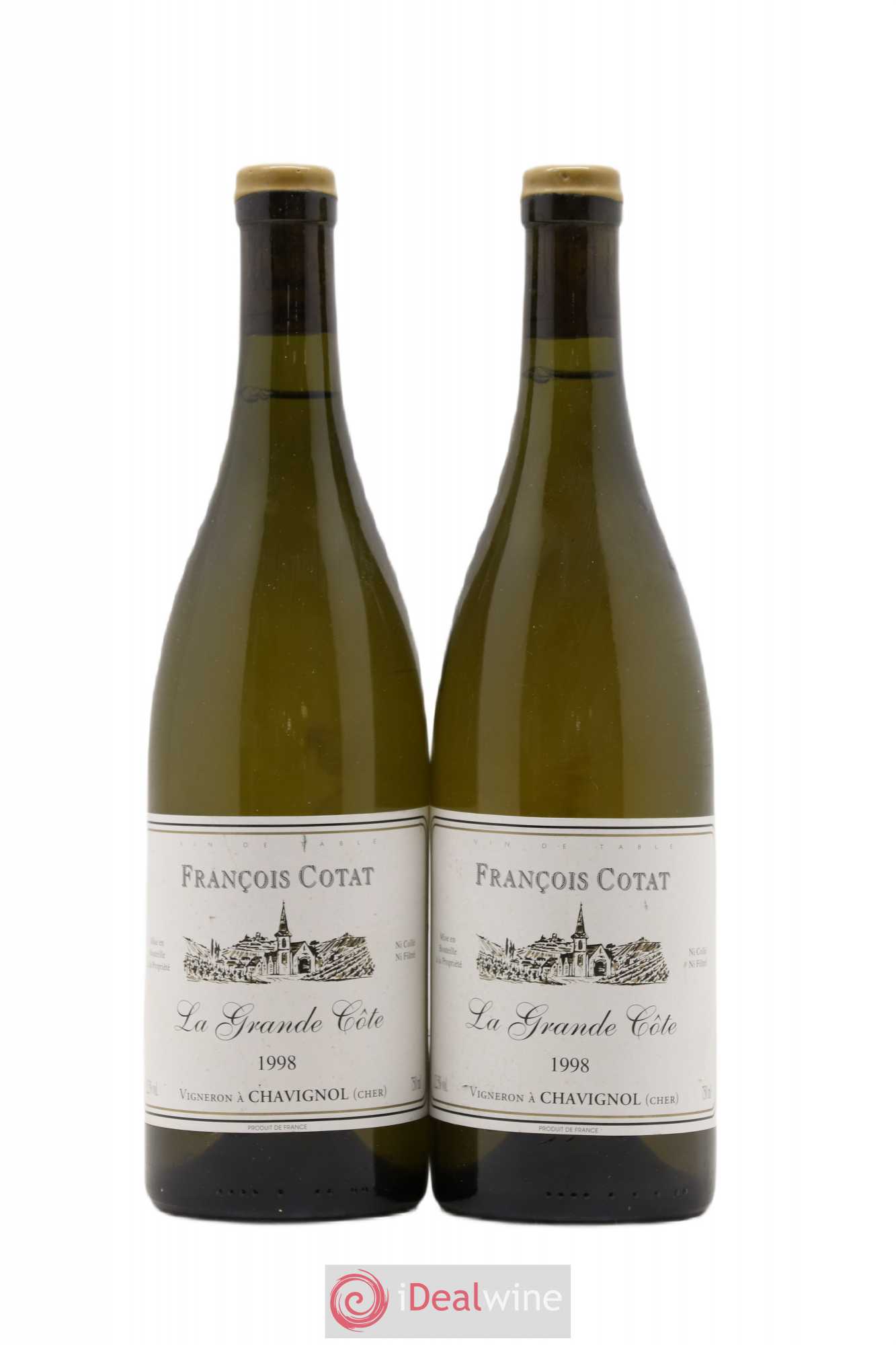 Sancerre La Grande Côte François Cotat 1998 - Lot de 2 bouteilles - 0
