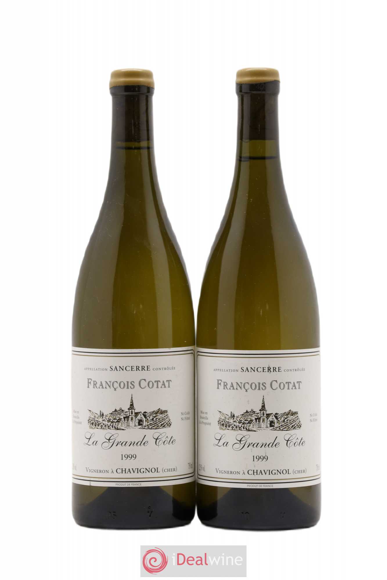 Sancerre La Grande Côte François Cotat 1999 - Lot de 2 bouteilles - 0