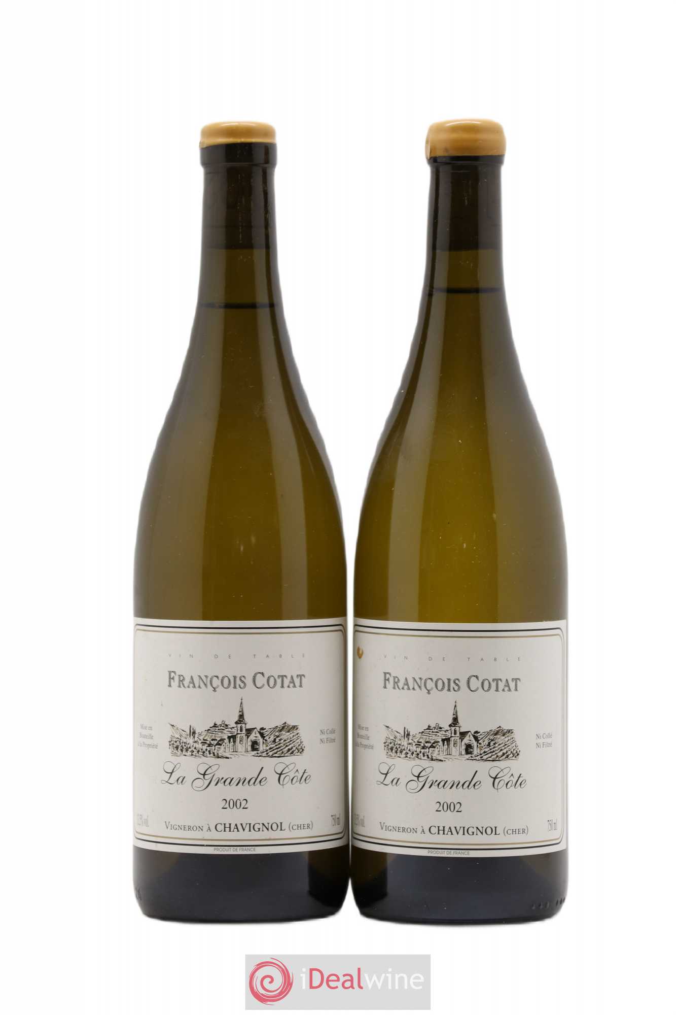 Sancerre La Grande Côte François Cotat 2002 - Lot de 2 bouteilles - 0