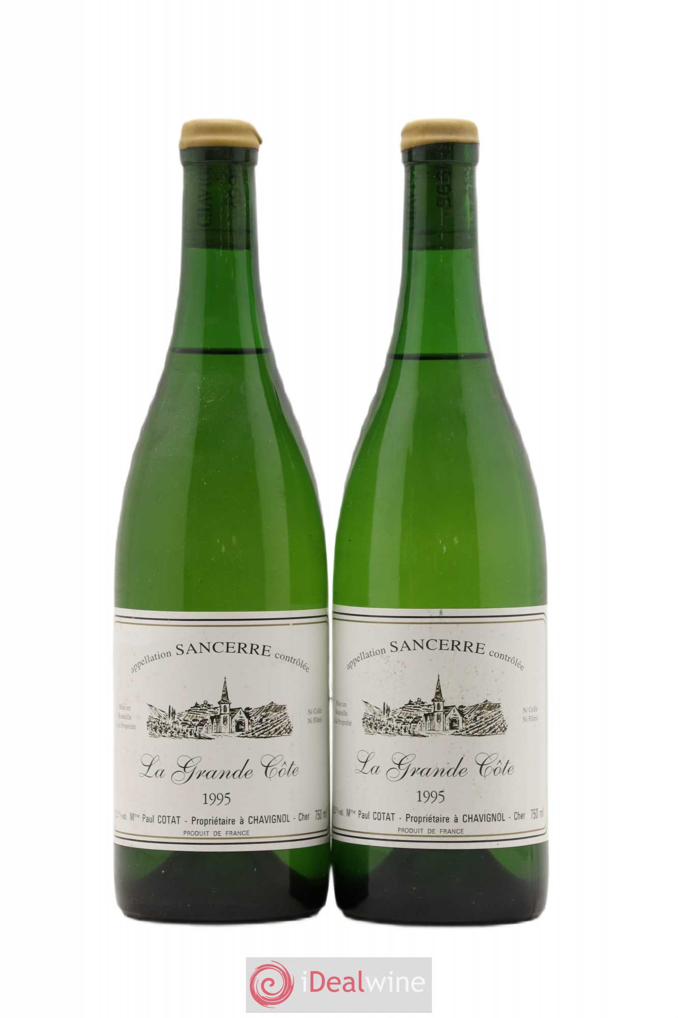 Sancerre La Grande Côte François Cotat La Grande Côte Madame Paul Cotat (Domaine François Cotat) 1995 - Posten von 2 Flaschen - 0