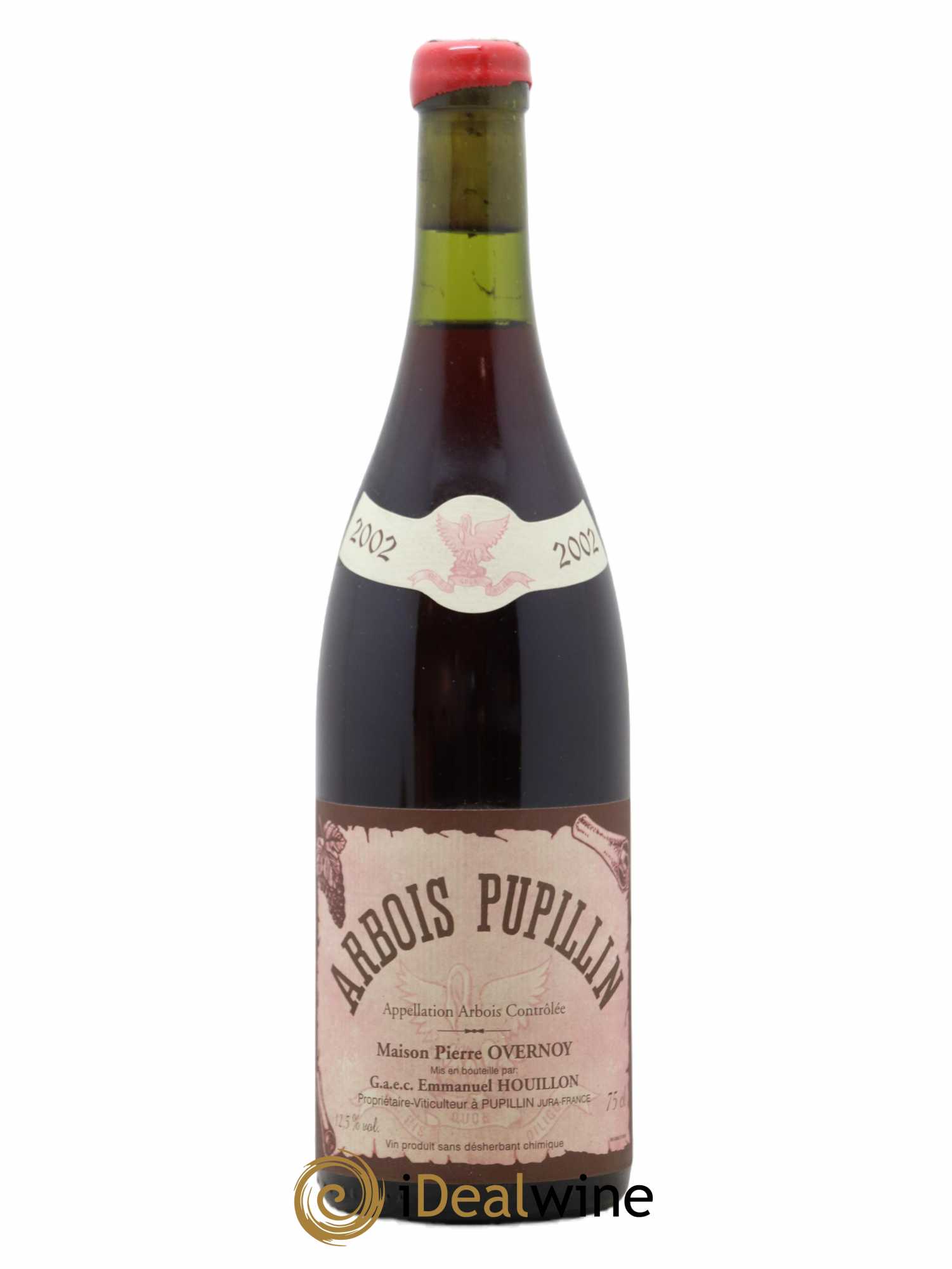 Arbois-Pupillin Poulsard (cire rouge) Overnoy-Houillon (Domaine) 2002 - Lot de 1 bouteille - 0