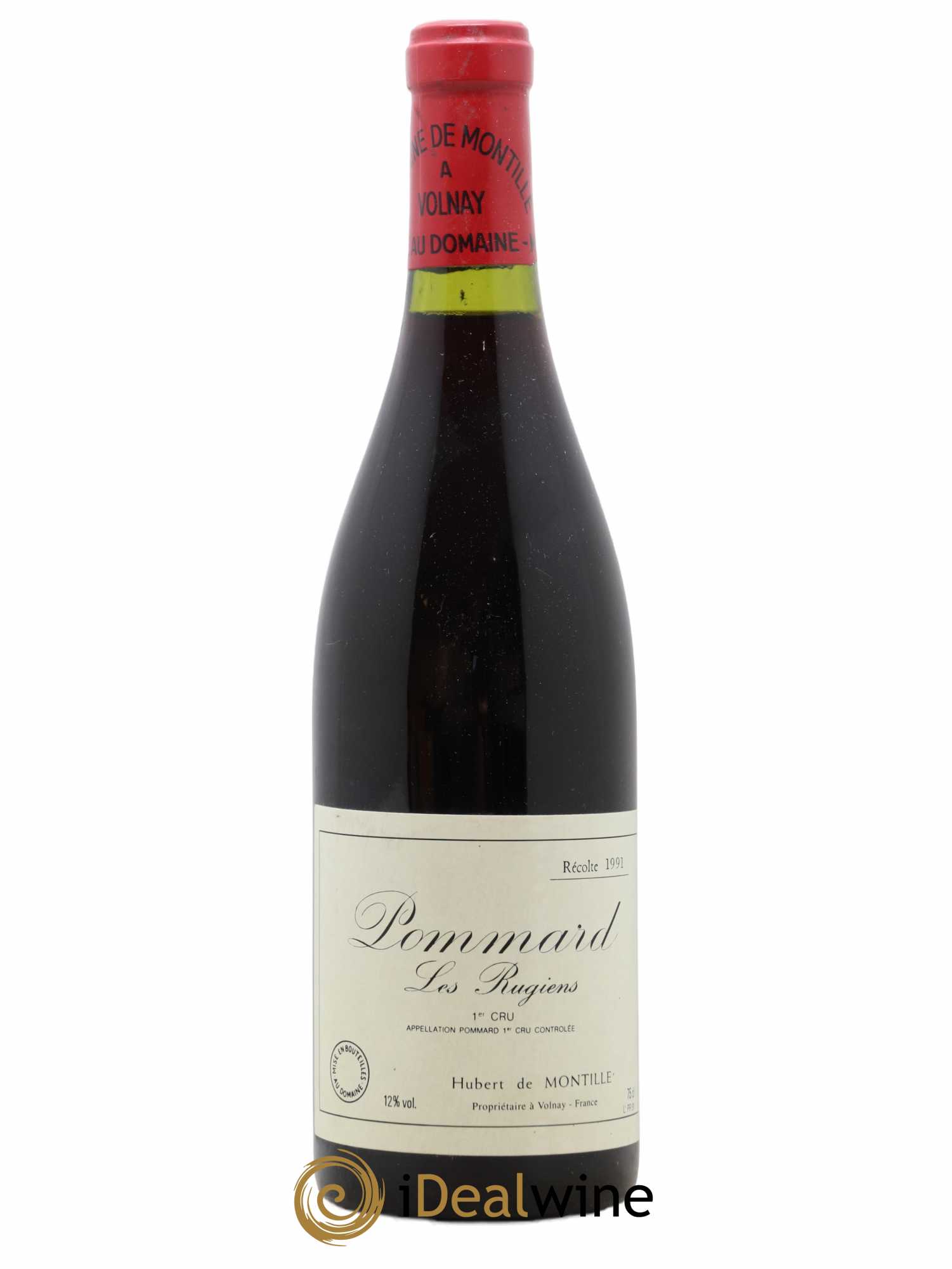 Pommard 1er Cru Les Rugiens De Montille (Domaine) 1991 - Lot de 1 bouteille - 0