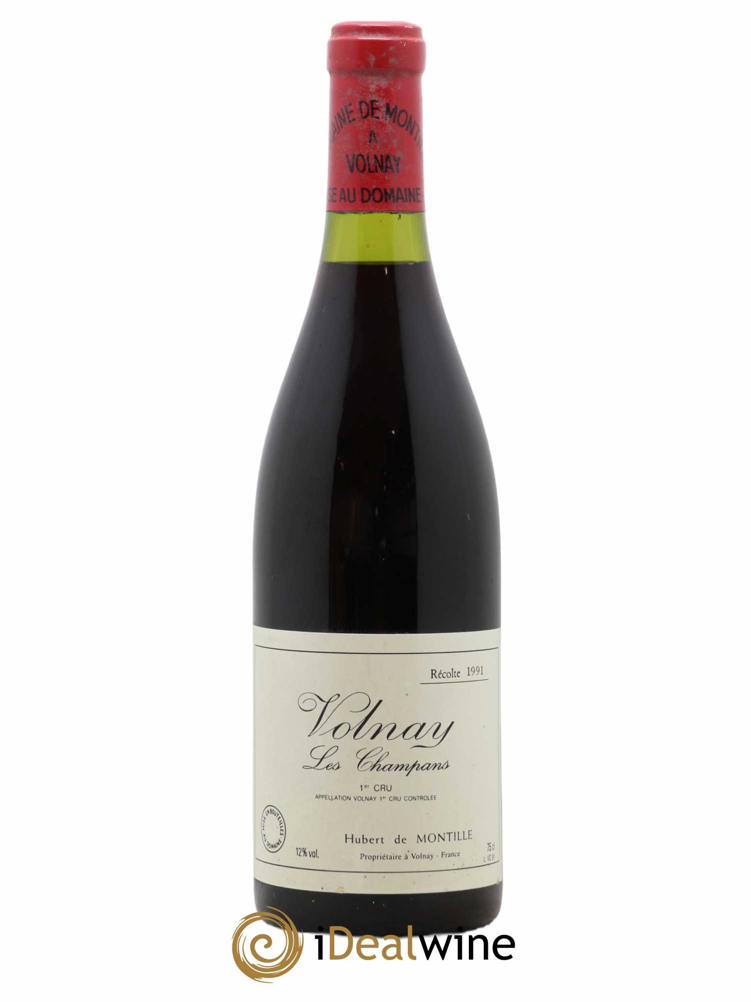 Volnay 1er Cru Les Champans De Montille (Domaine) 1991 - Lot de 1 bouteille - 0