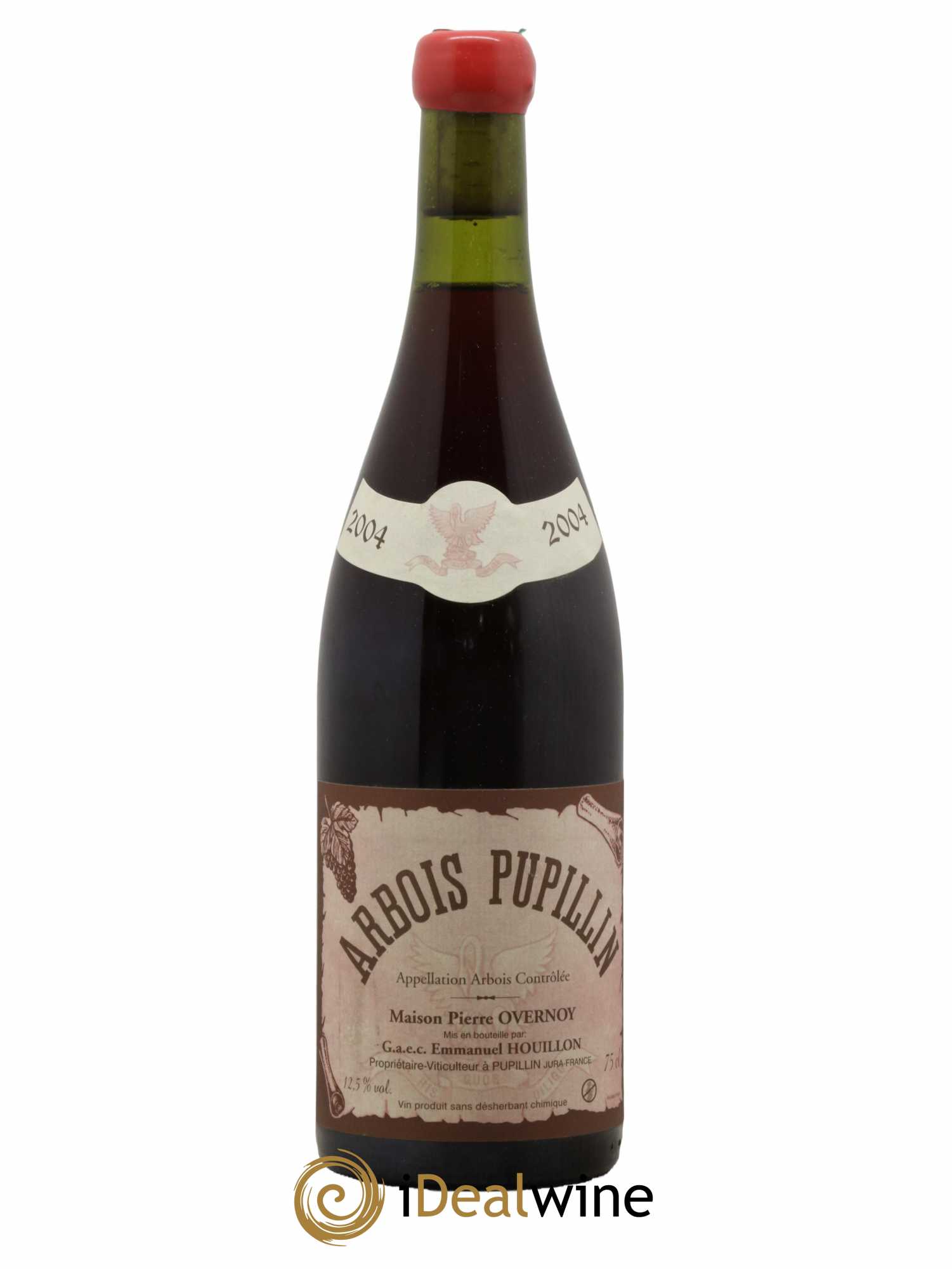 Arbois-Pupillin Poulsard (cire rouge) Overnoy-Houillon (Domaine) 2004 - Lot de 1 bouteille - 0