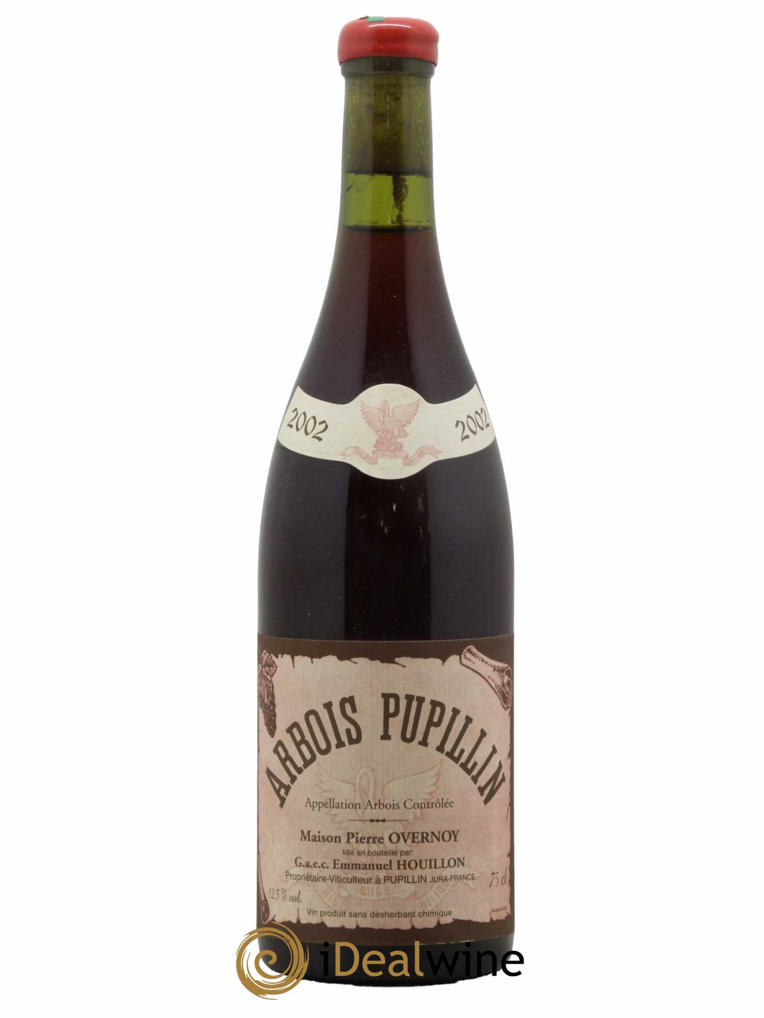 Arbois-Pupillin Poulsard (cire rouge) Overnoy-Houillon (Domaine) 2002 - Lot de 1 bouteille - 0