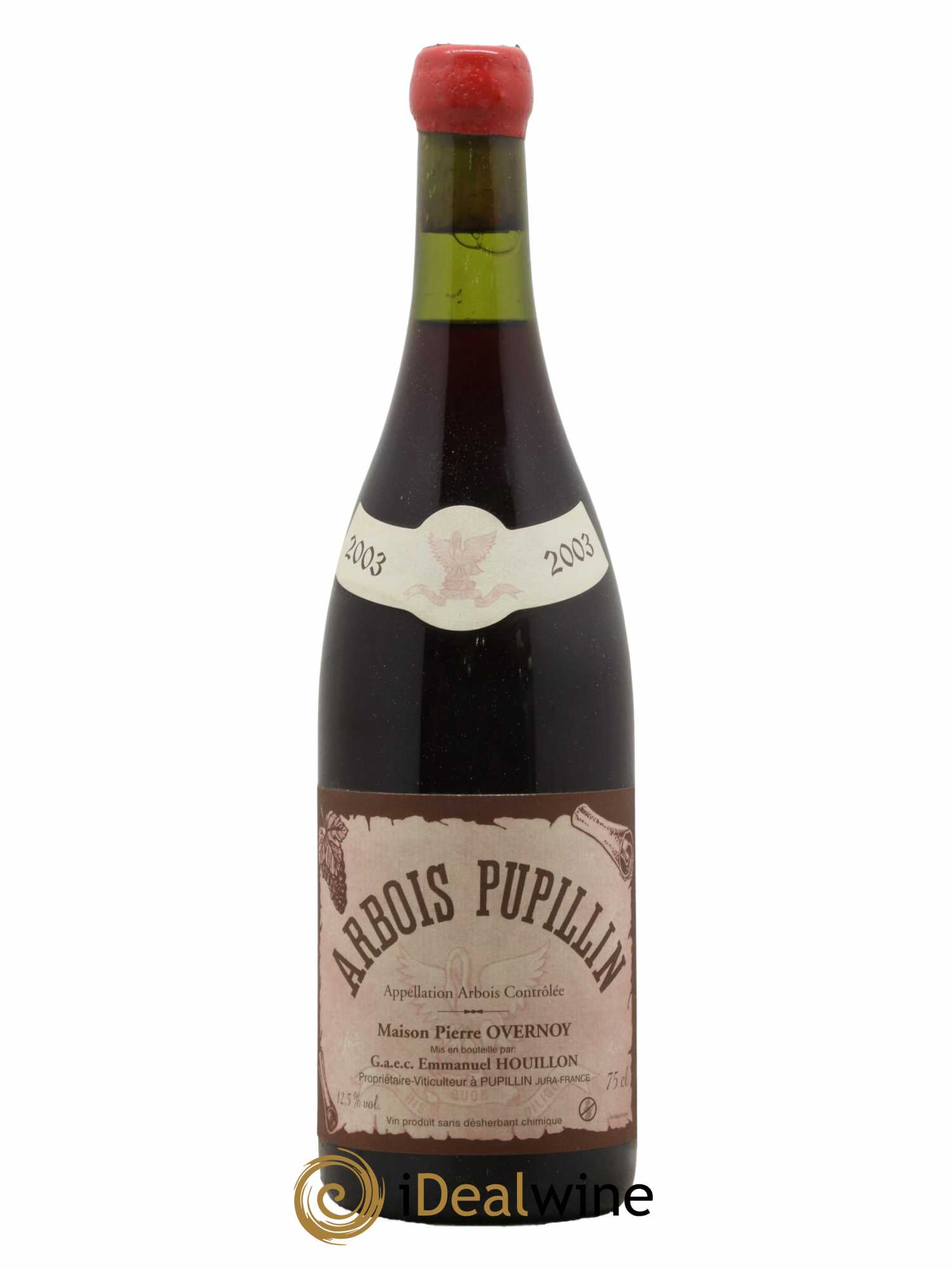 Arbois-Pupillin Poulsard (cire rouge) Overnoy-Houillon (Domaine) 2003 - Lot de 1 bouteille - 0