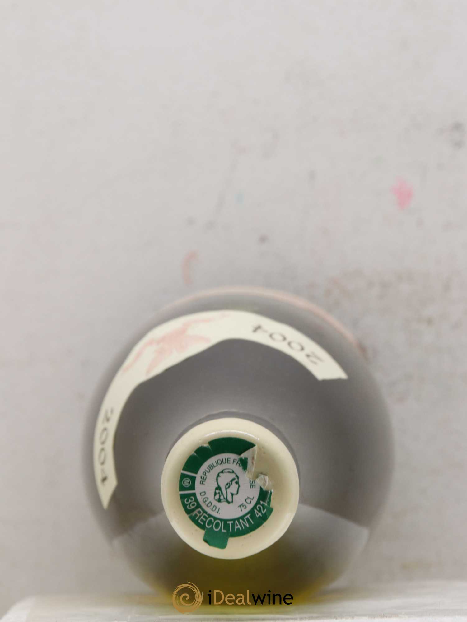 Arbois-Pupillin Chardonnay (cire blanche) Overnoy-Houillon (Domaine) 2004 - Lot de 1 bouteille - 1