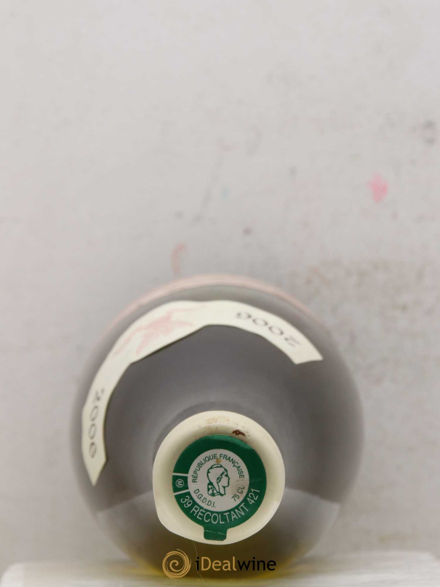 Arbois-Pupillin Chardonnay (cire blanche) Overnoy-Houillon (Domaine) 2006 - Lot de 1 bouteille - 1