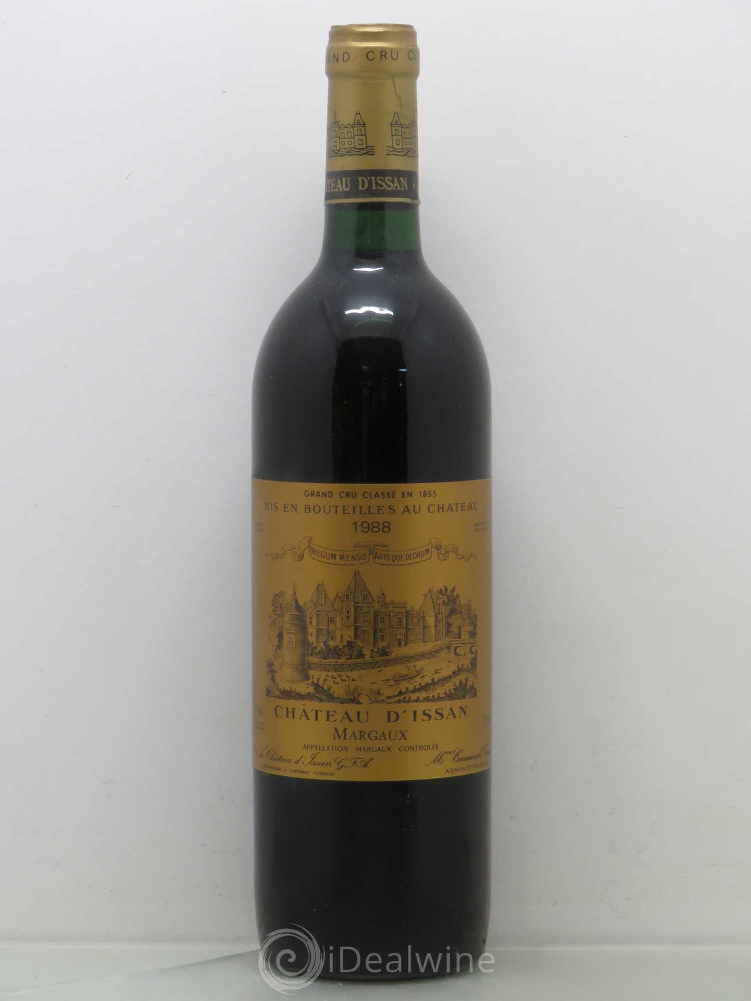 Château d'Issan 3ème Grand Cru Classé 1988 - Lot de 1 bouteille - 0