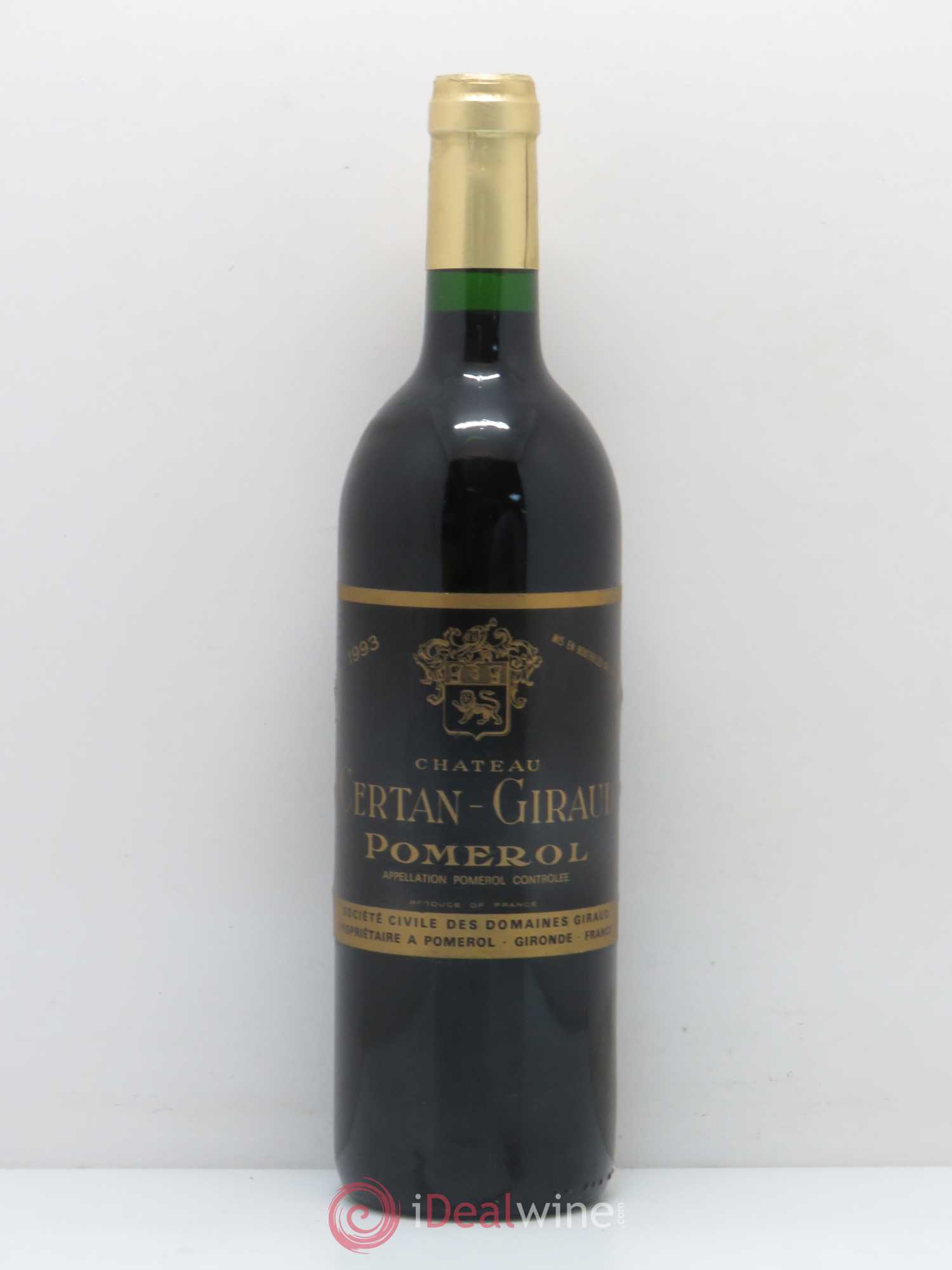 Château Certan Giraud 1993 - Lot de 1 bouteille - 0
