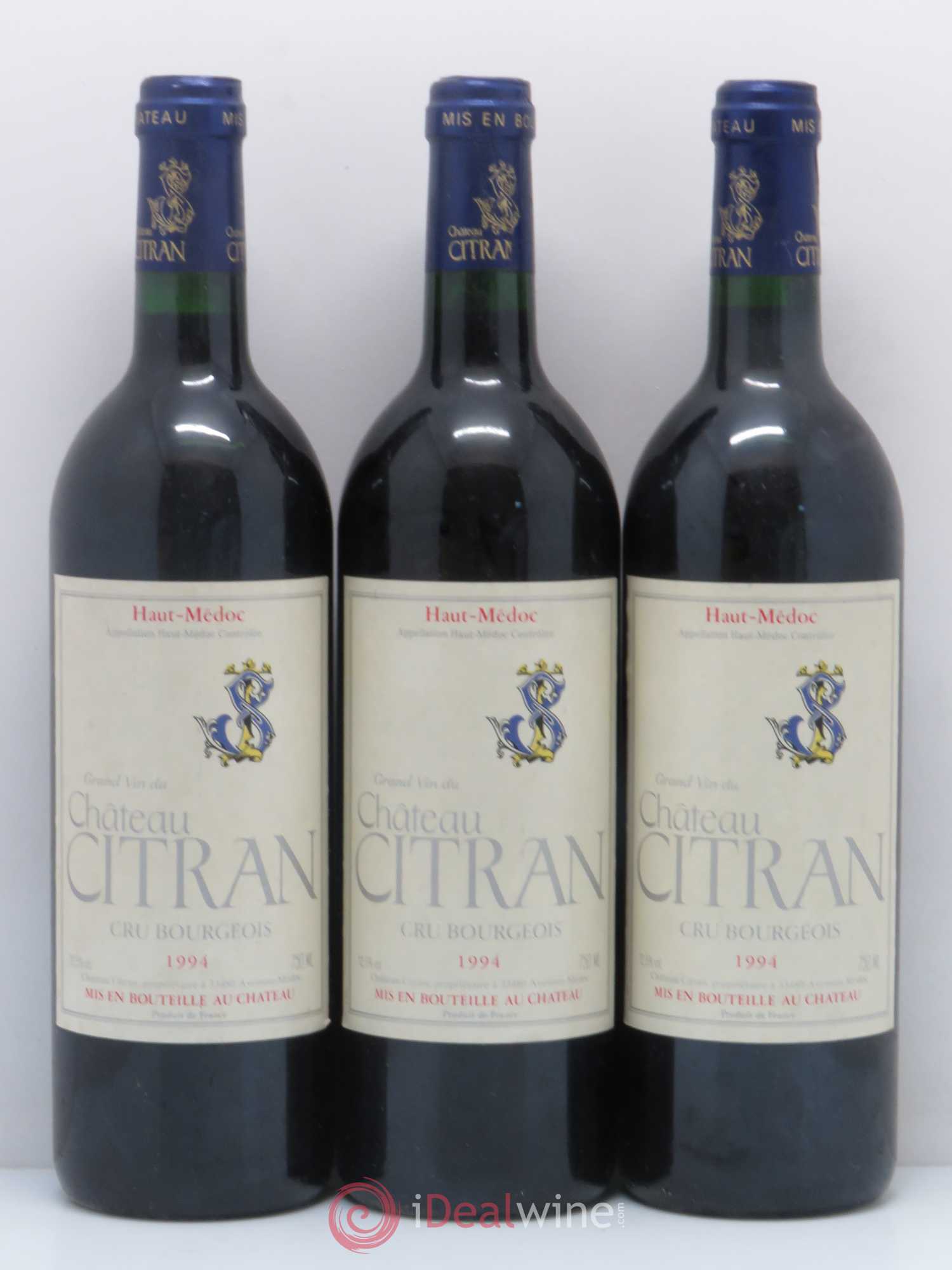 Château Citran Cru Bourgeois 1994 - Lot de 6 bouteilles - 2