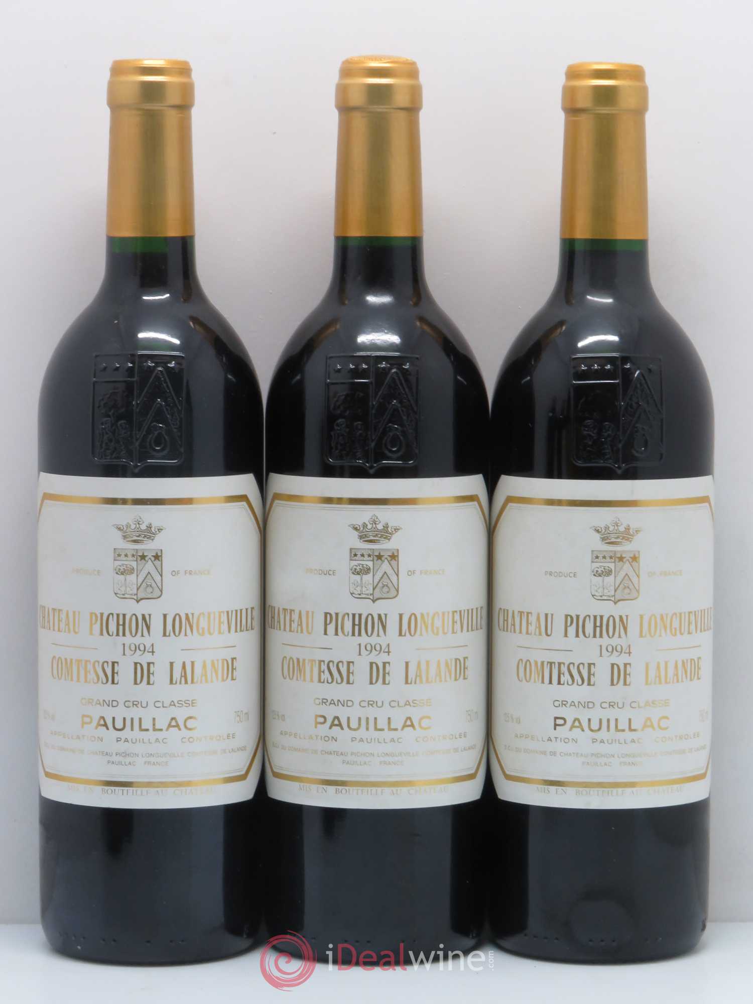 Château Pichon Longueville Comtesse de Lalande 2ème Grand Cru Classé 1994 - Lot de 5 bouteilles - 1