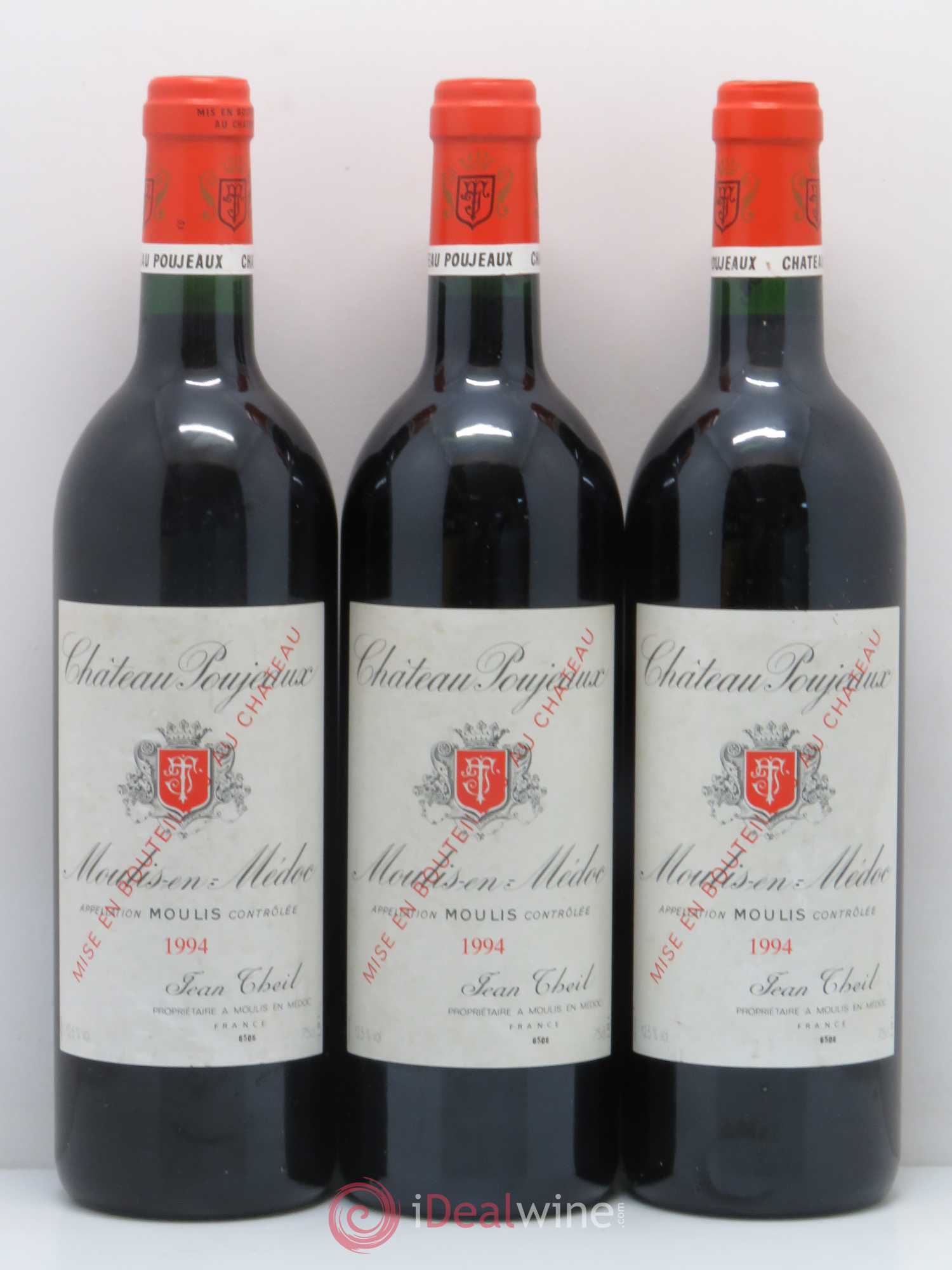 Château Poujeaux 1994 - Lot de 6 bouteilles - 2