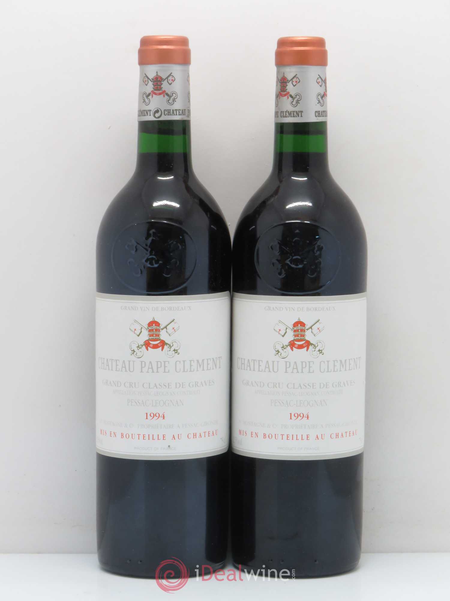 Château Pape Clément Cru Classé de Graves 1994 - Lot de 5 bouteilles - 2