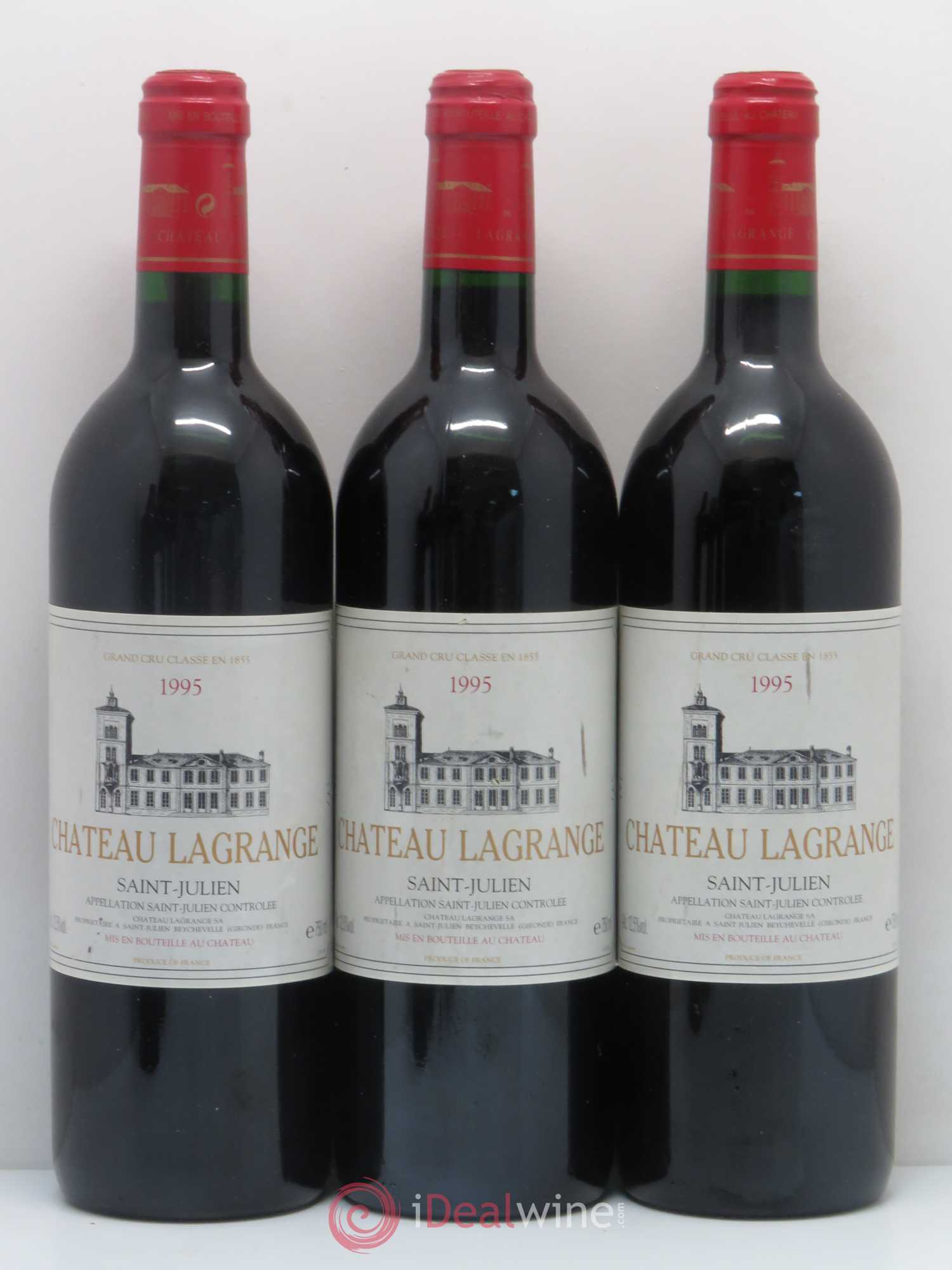 Château Lagrange 3ème Grand Cru Classé 1995 - Lot de 6 bouteilles - 1