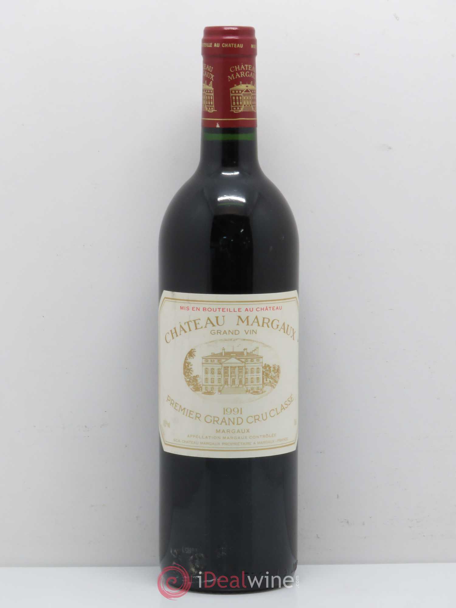 Château Margaux 1er Grand Cru Classé 1991 - Lot de 1 bouteille - 0