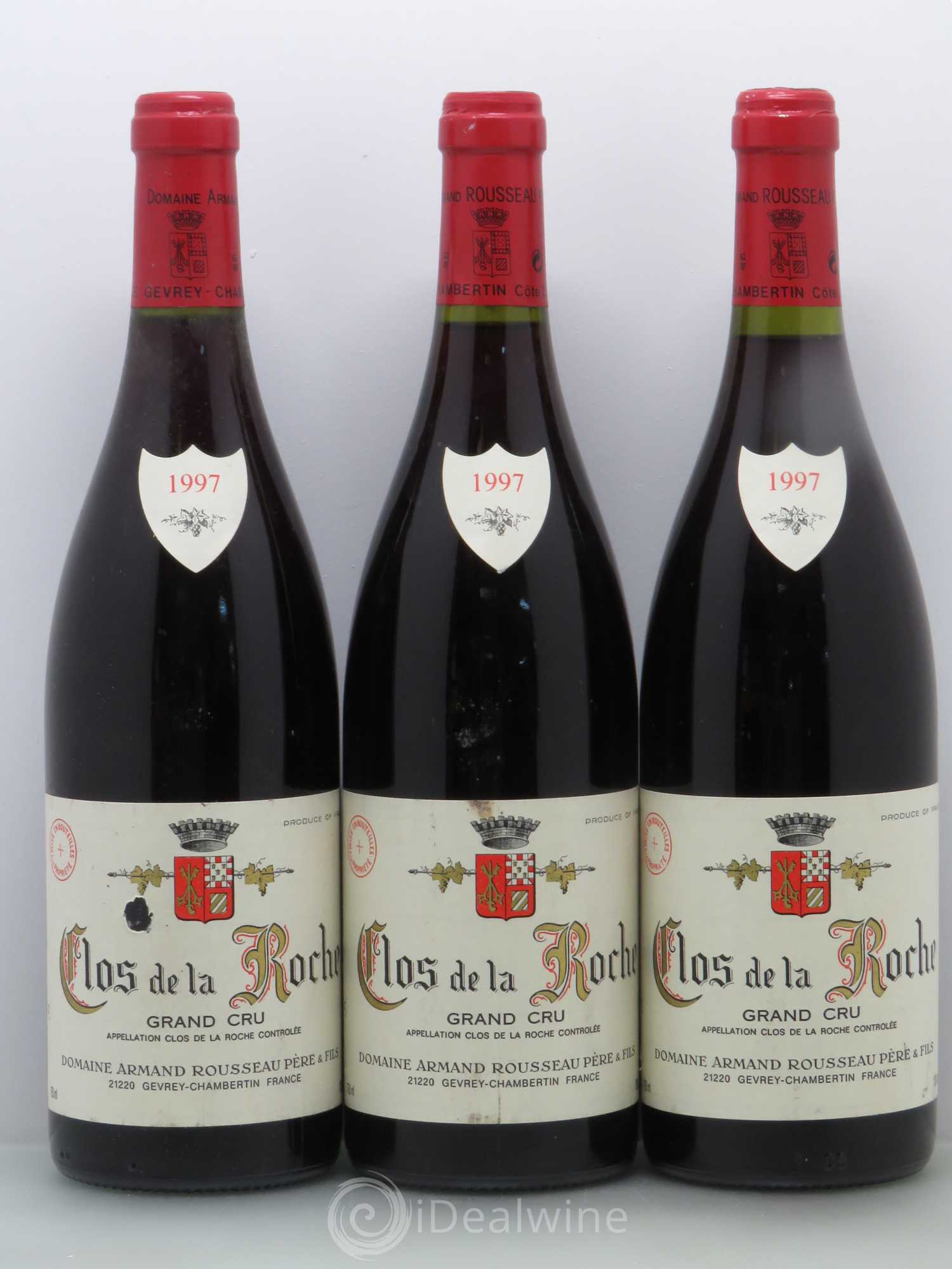 Clos de la Roche Grand Cru Armand Rousseau (Domaine) 1997 - Lot de 3 bouteilles - 0