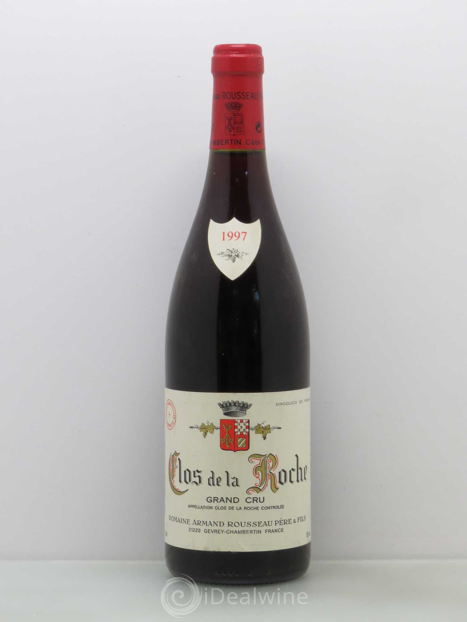 Clos de la Roche Grand Cru Armand Rousseau (Domaine) 1997 - Lot de 1 bouteille - 0