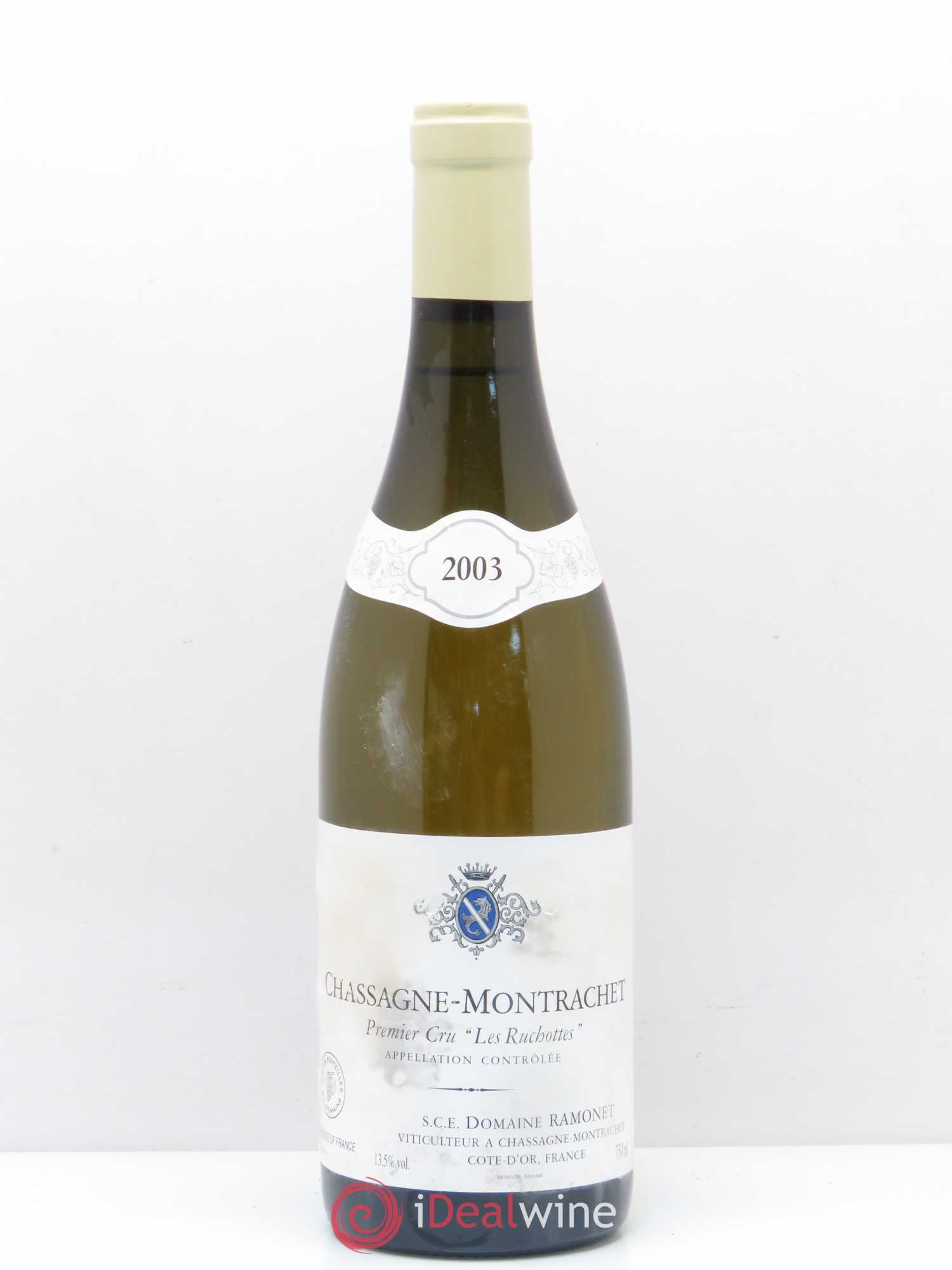 Chassagne-Montrachet 1er Cru Les Ruchottes Ramonet (Domaine) 2003 - Lot de 1 bouteille - 0