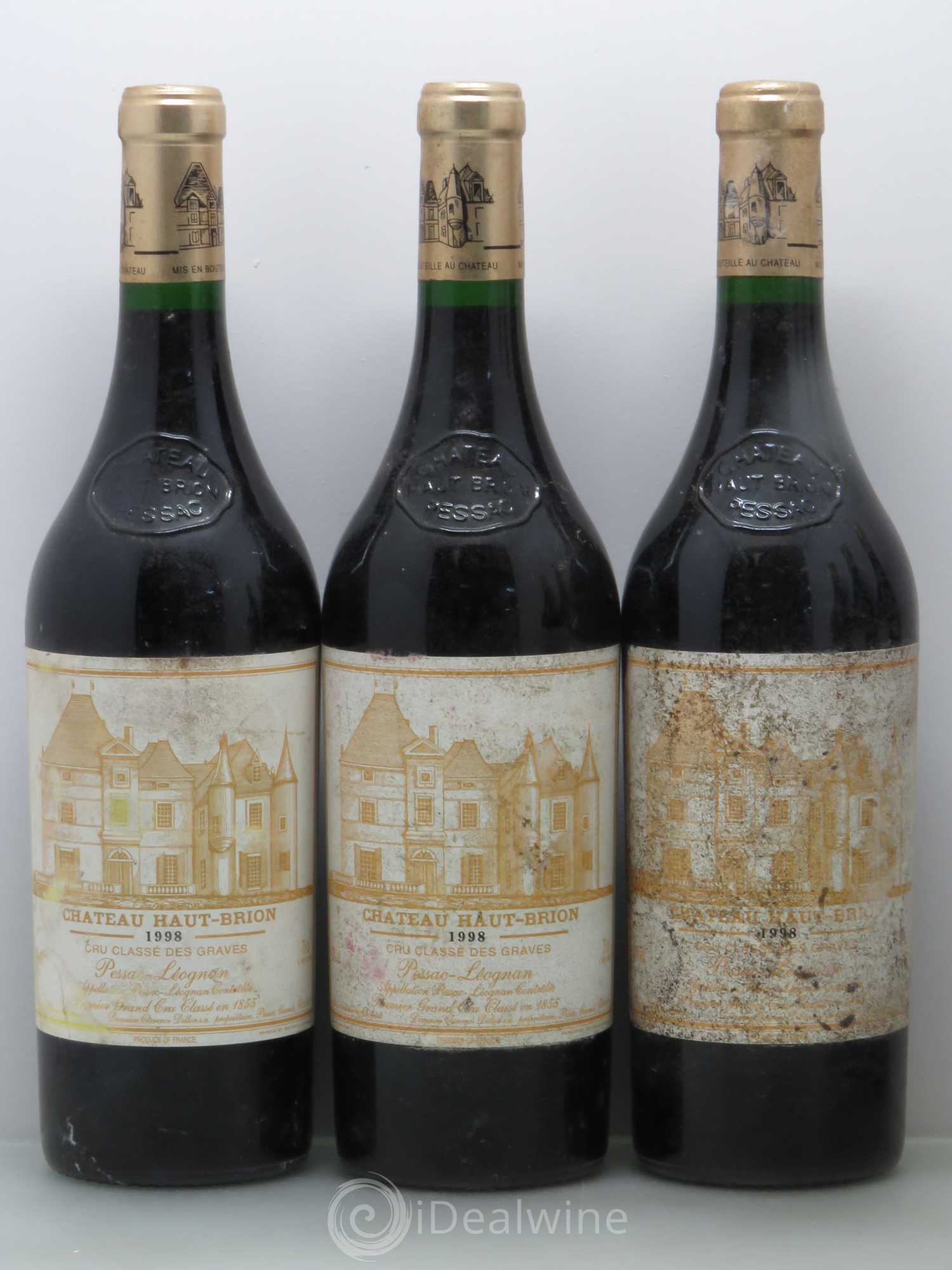 Château Haut Brion 1er Grand Cru Classé 1998 - Lotto di 6 bottiglie - 1