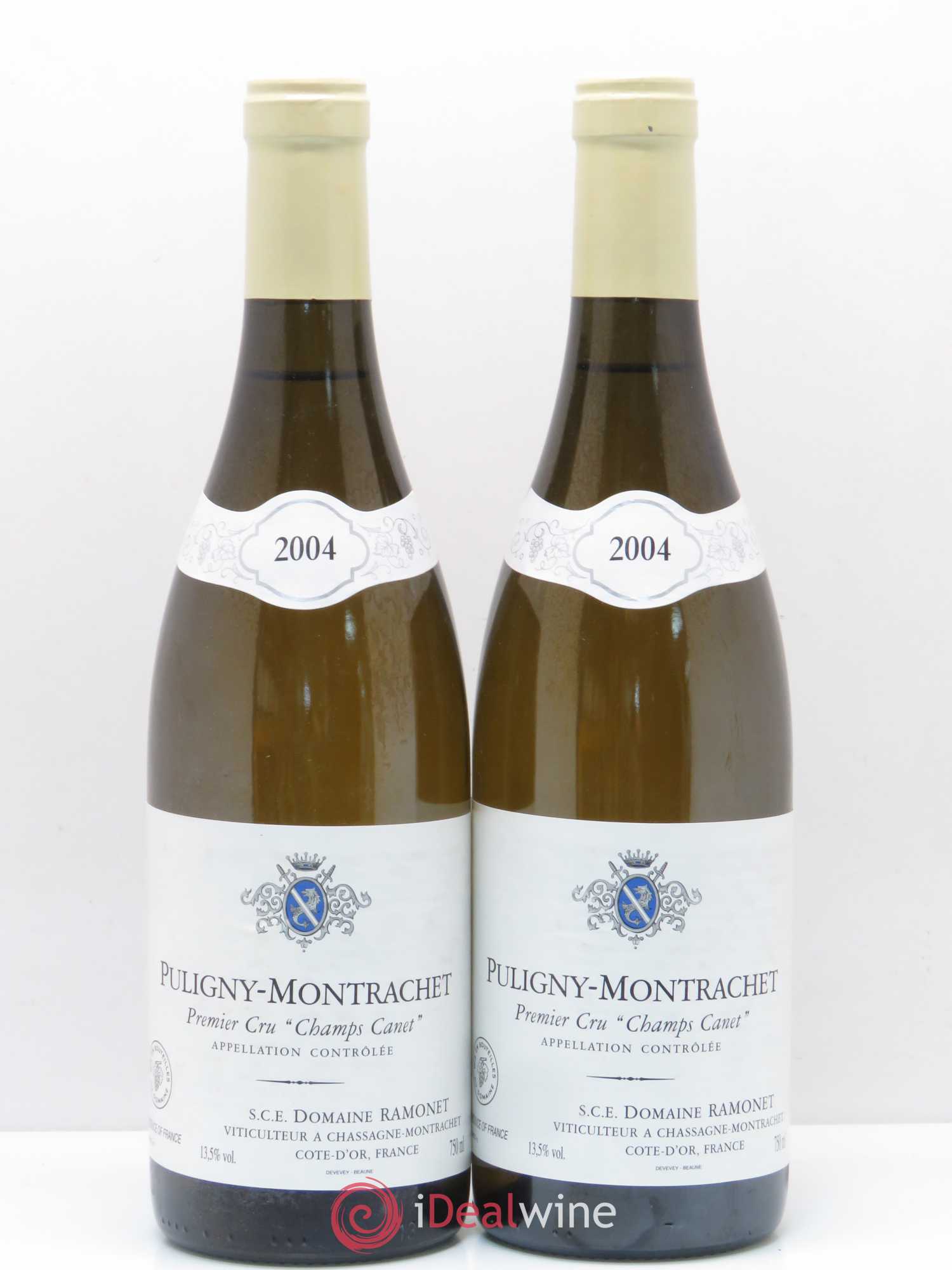 Puligny-Montrachet 1er Cru Champs Canet Ramonet (Domaine) 2004 - Lot de 2 bouteilles - 0