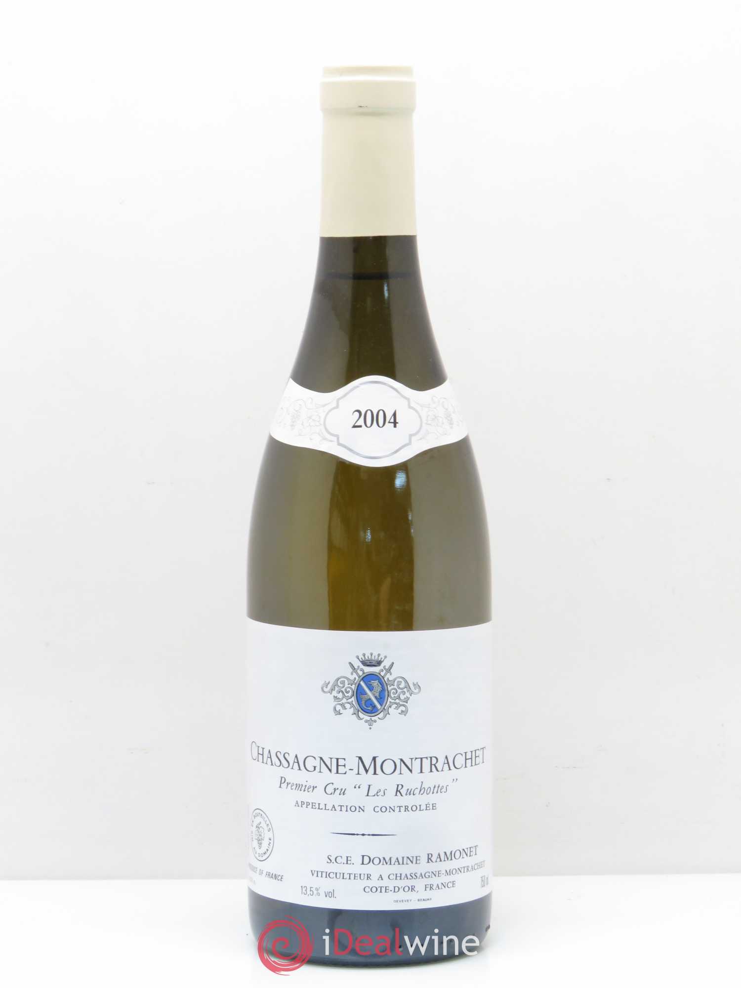 Chassagne-Montrachet 1er Cru Les Ruchottes Ramonet (Domaine) 2004 - Lot de 1 bouteille - 0