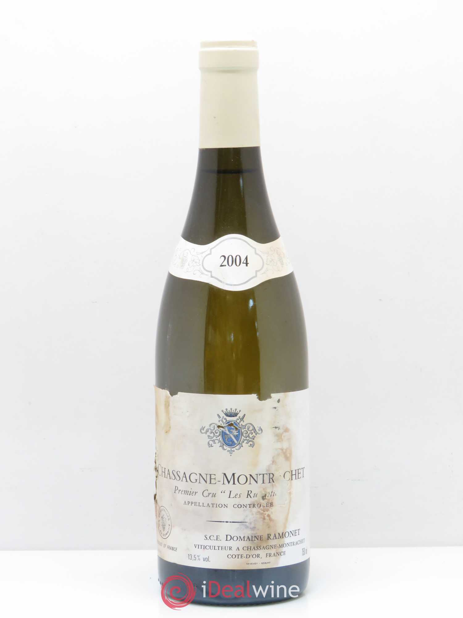 Chassagne-Montrachet 1er Cru Les Ruchottes Ramonet (Domaine) 2004 - Lot de 1 bouteille - 0