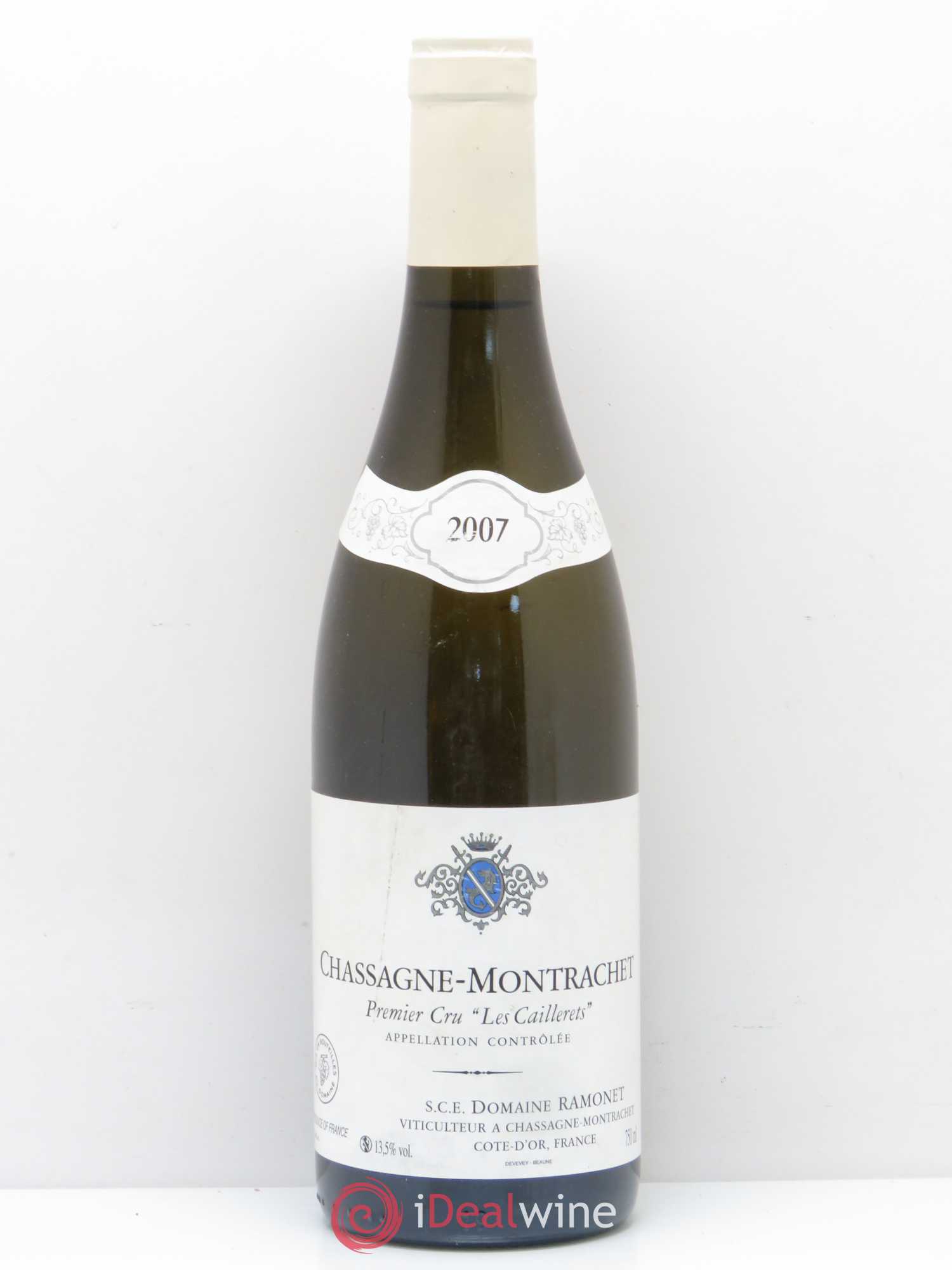 Chassagne-Montrachet 1er Cru Les Caillerets Ramonet (Domaine) 2007 - Lot de 1 bouteille - 0
