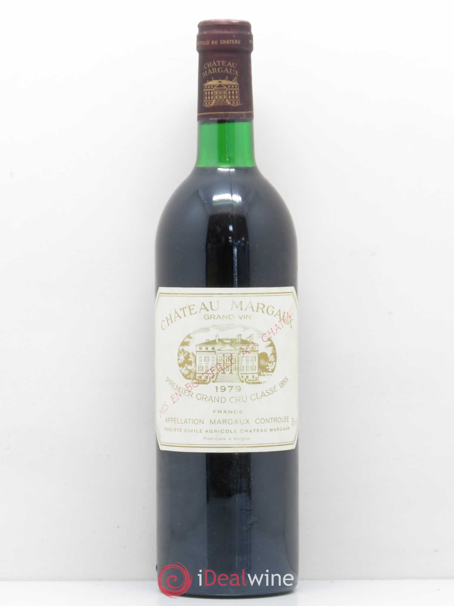 Château Margaux 1er Grand Cru Classé 1979 - Lot de 1 bouteille - 0