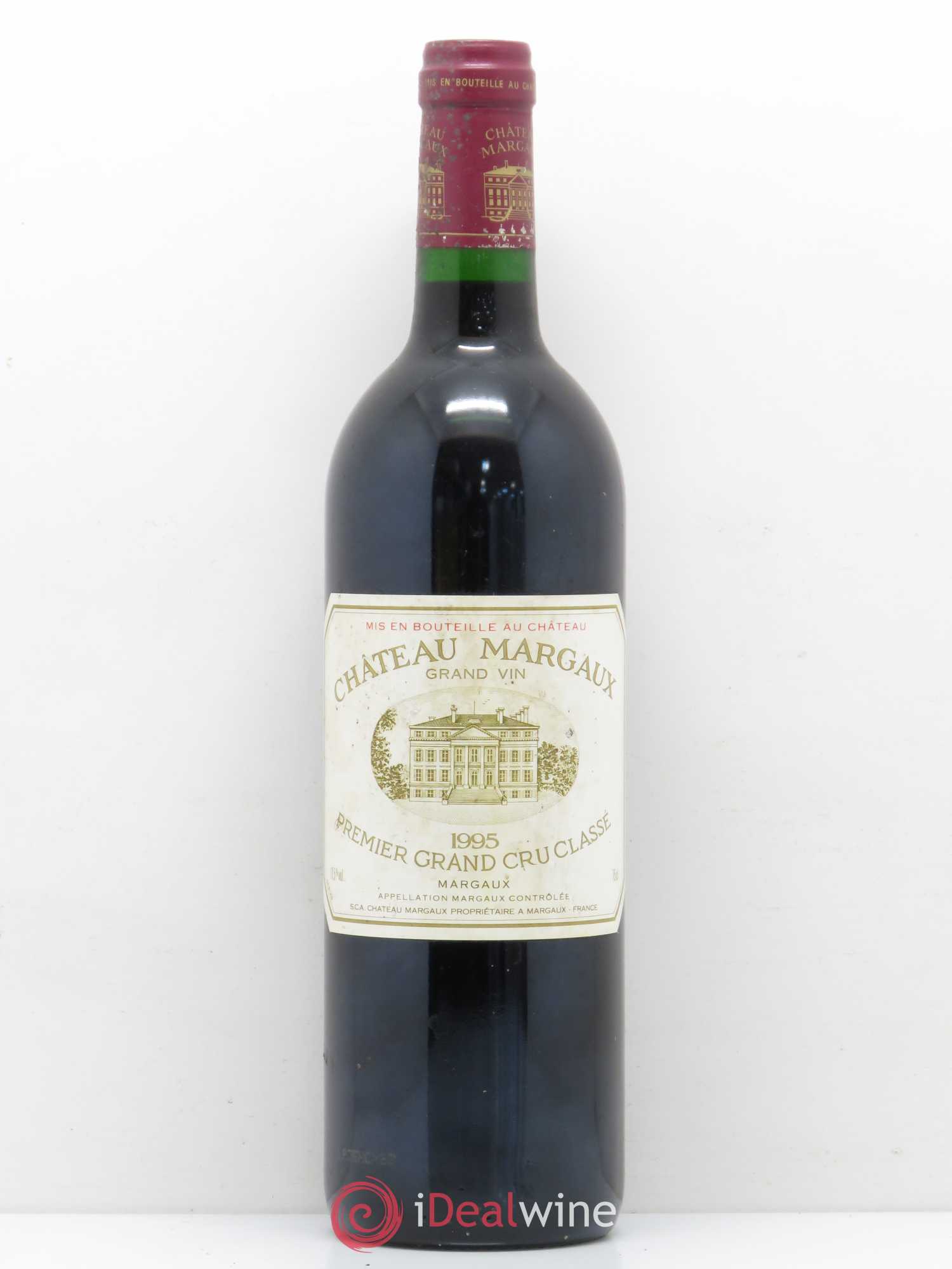 Château Margaux 1er Grand Cru Classé 1995 - Lot de 1 bouteille - 0