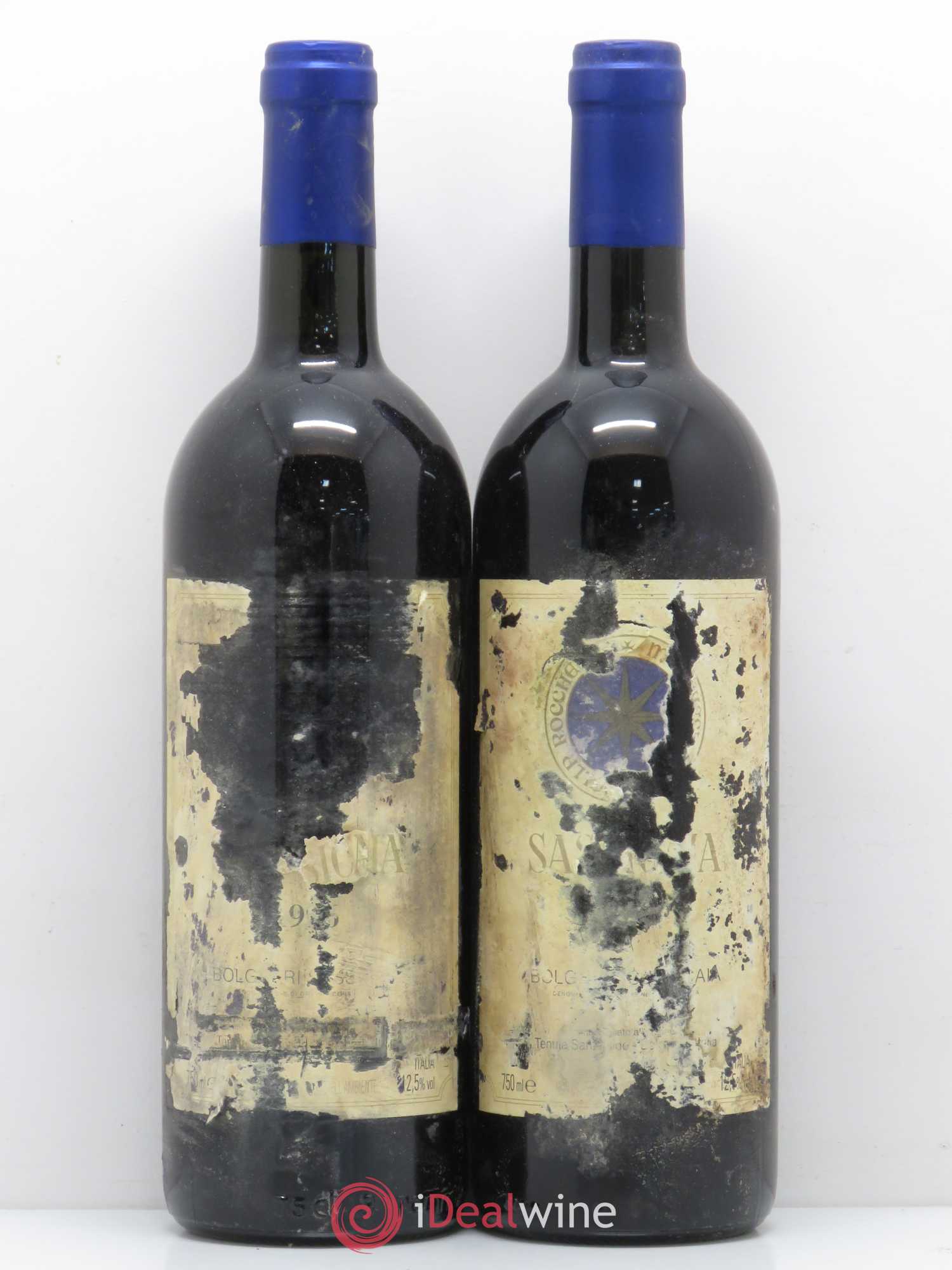 Bolgheri DOC Sassicaia Tenuta San Guido 1996 - Lot de 2 bouteilles - 0