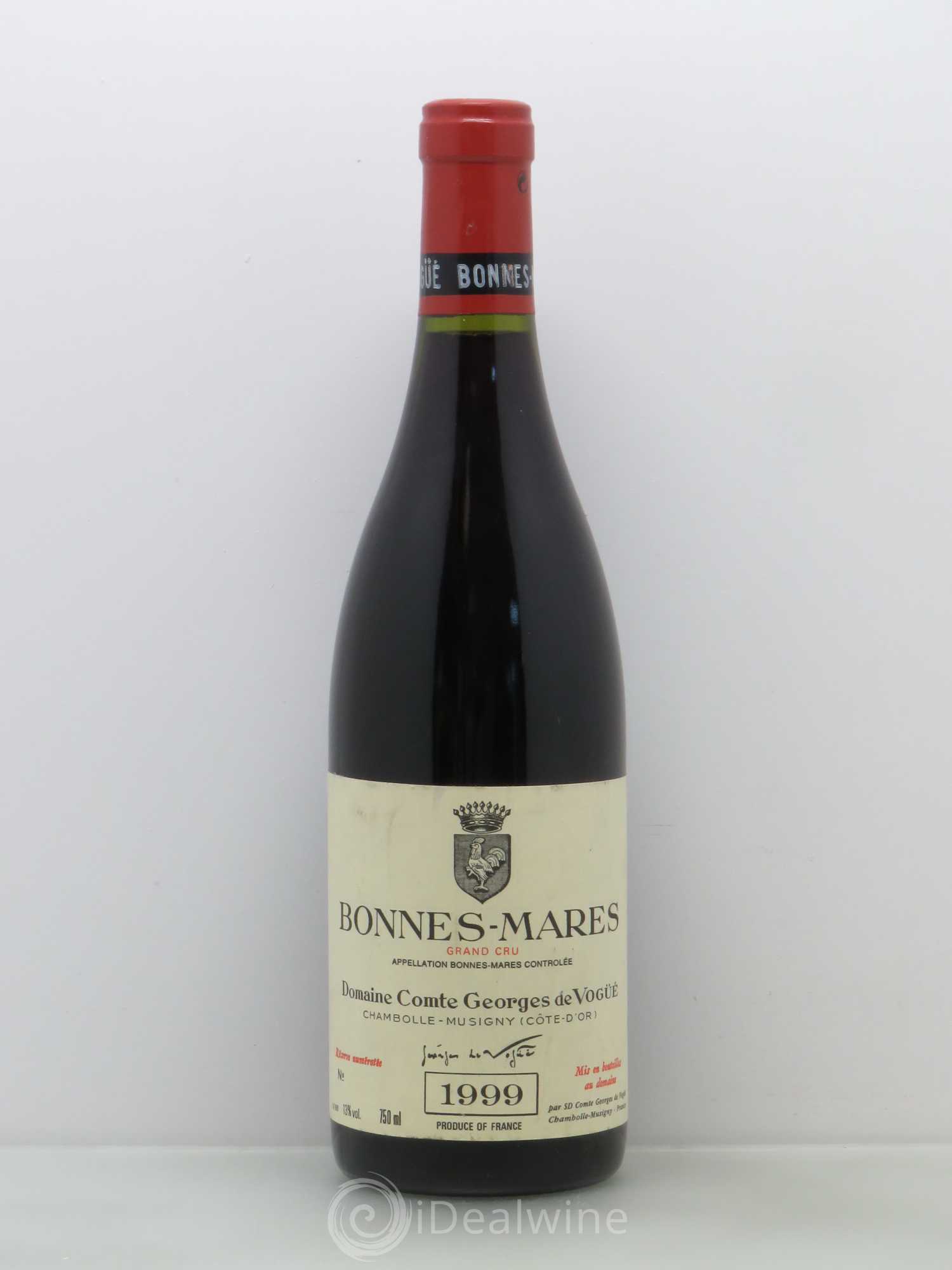 Bonnes-Mares Grand Cru Comte Georges de Vogüé 1999 - Lot de 1 bouteille - 0