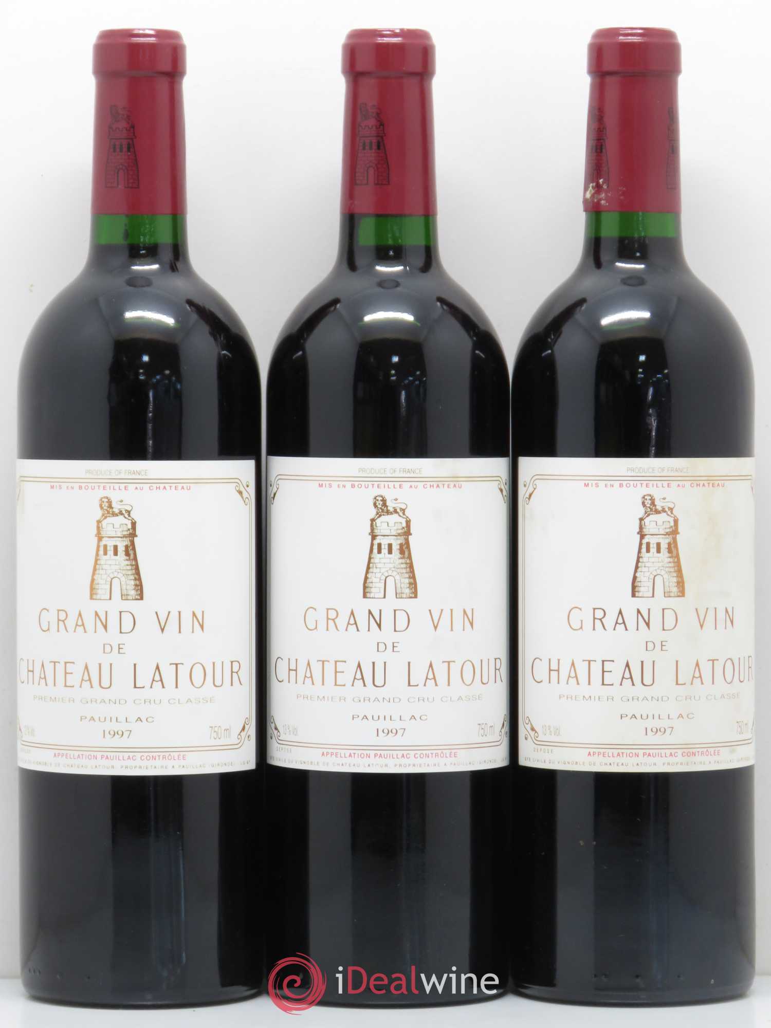 Château Latour 1er Grand Cru Classé 1997 - Lot de 6 bouteilles - 3