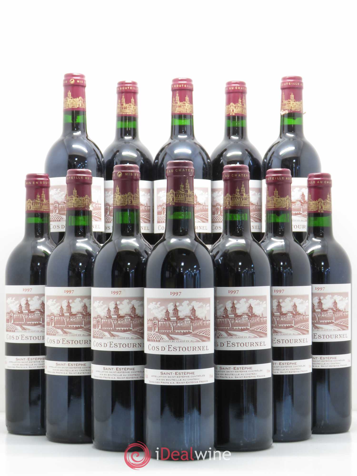 Cos d'Estournel 2ème Grand Cru Classé 1997 - Lot de 12 bouteilles - 0