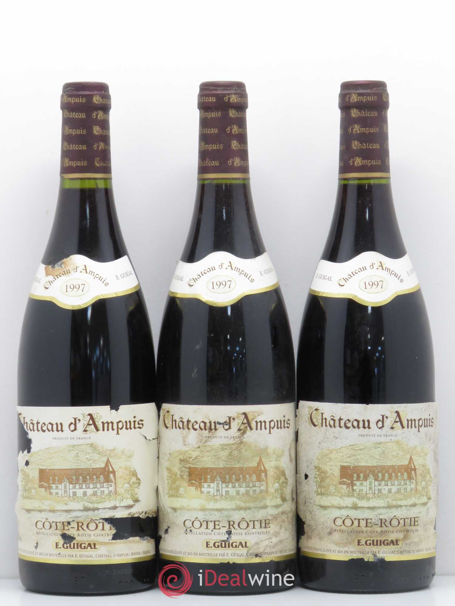 Côte-Rôtie Château d'Ampuis Guigal 1997 - Lot de 6 bouteilles - 1
