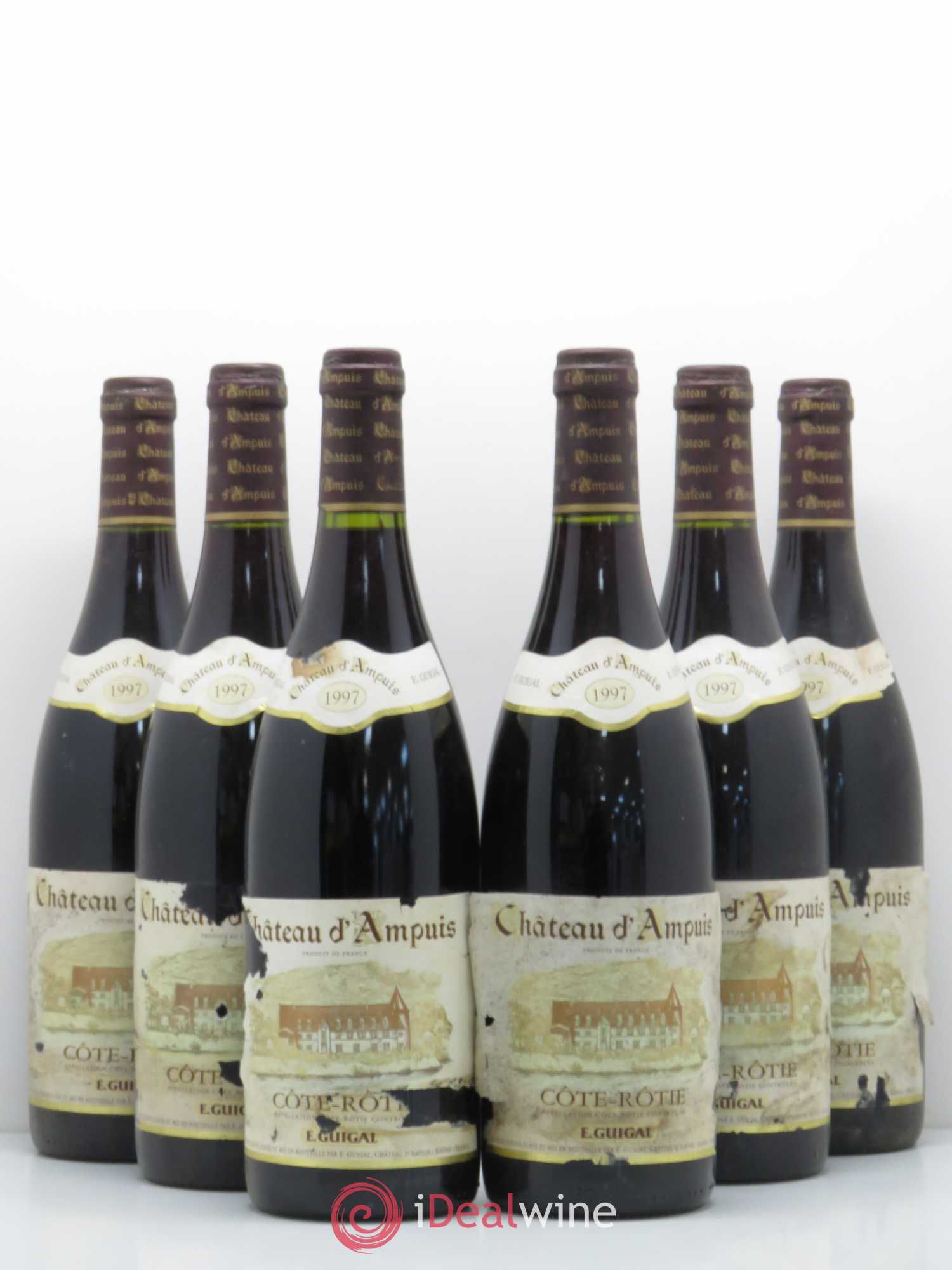 Côte-Rôtie Château d'Ampuis Guigal 1997 - Lot de 6 bouteilles - 0