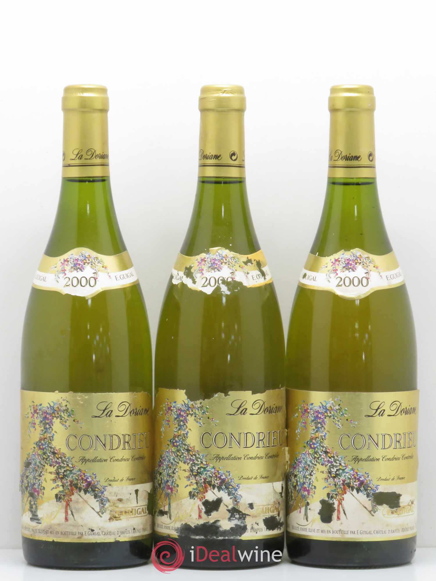 Condrieu La Doriane Guigal 2000 - Lot de 6 bouteilles - 1