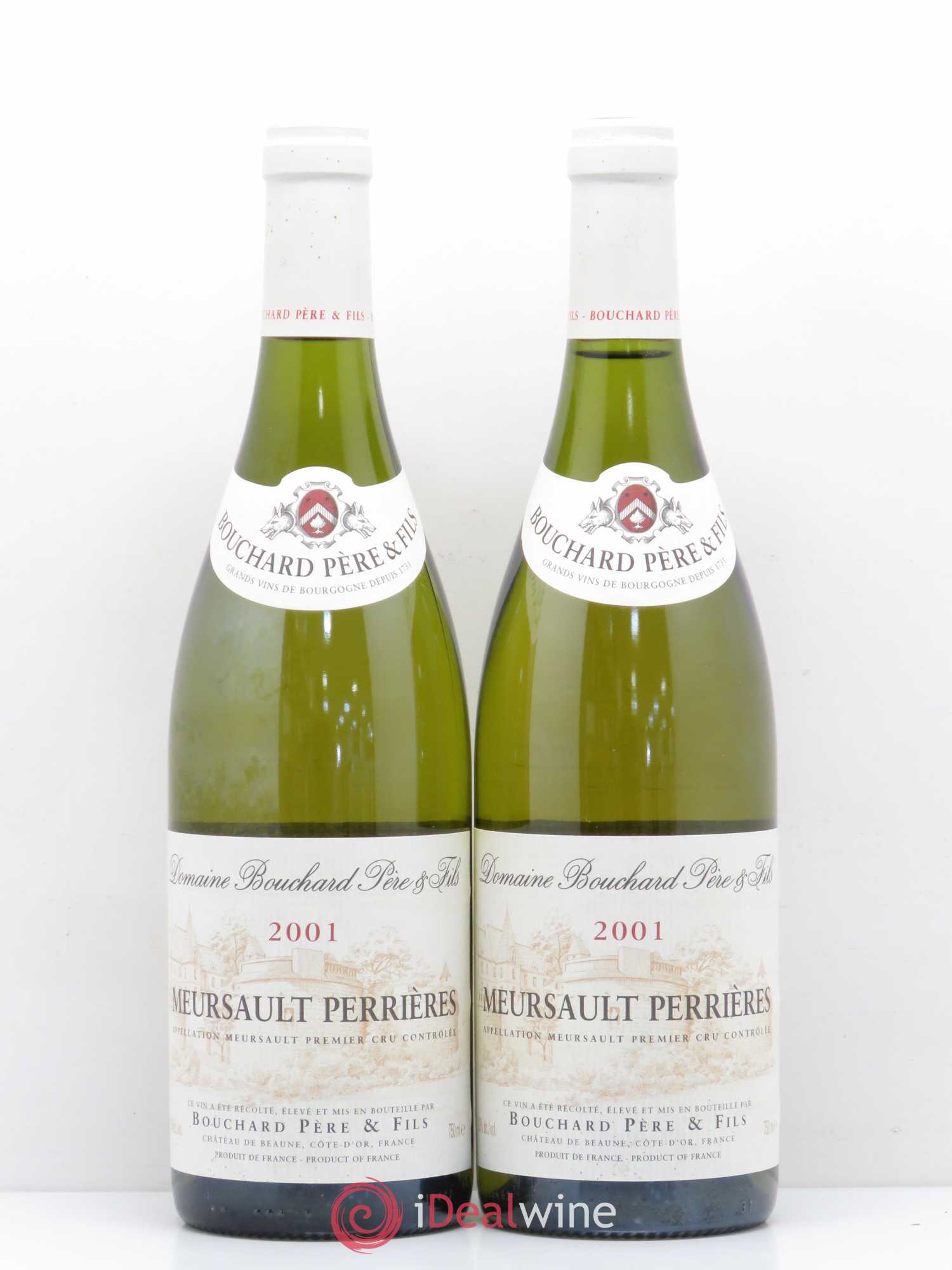 Meursault 1er Cru Perrières Bouchard Père & Fils 2001 - Lot de 2 bouteilles - 0