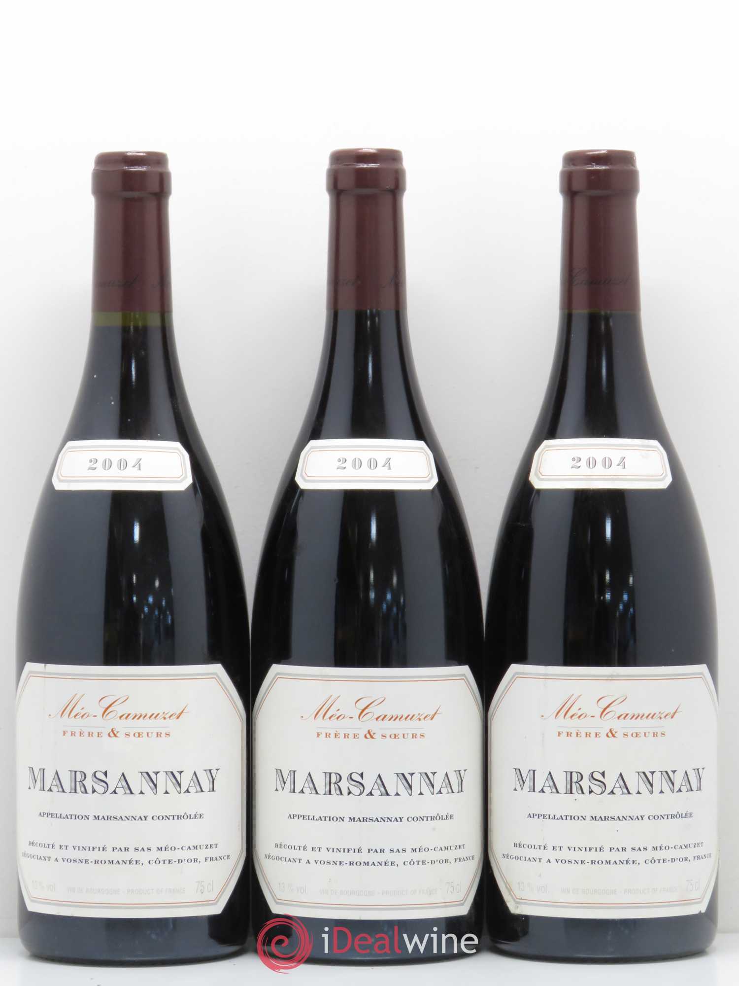 Marsannay Méo-Camuzet (Domaine) Frère et Soeur 2004 - Lotto di 5 bottiglie - 1