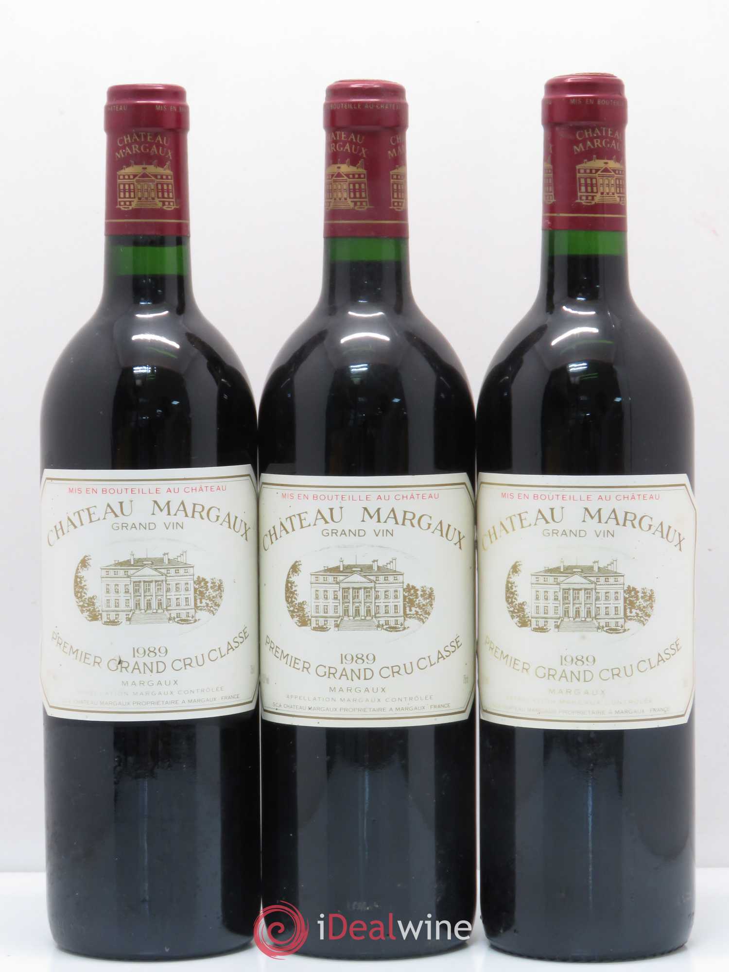 Château Margaux 1er Grand Cru Classé 1989 - Lot de 6 bouteilles - 2