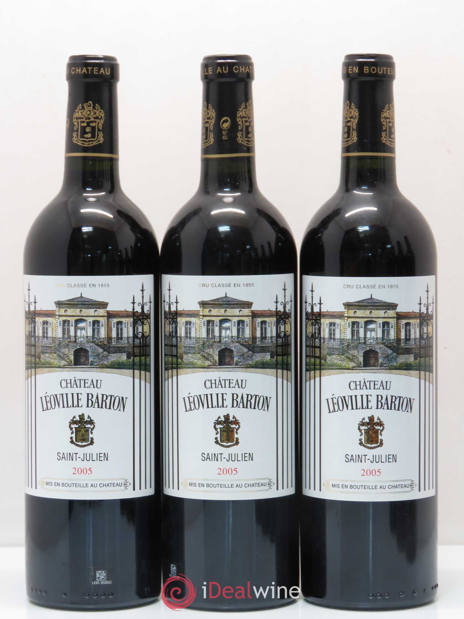 Château Léoville Barton 2ème Grand Cru Classé 2005 - Lot de 6 bouteilles - 1